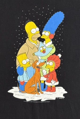 The Simpsons × Vintage T-shirt The Simpsons Christmas 1997 George Size XL Size US XL / EU 56 / 4 - 6 Thumbnail