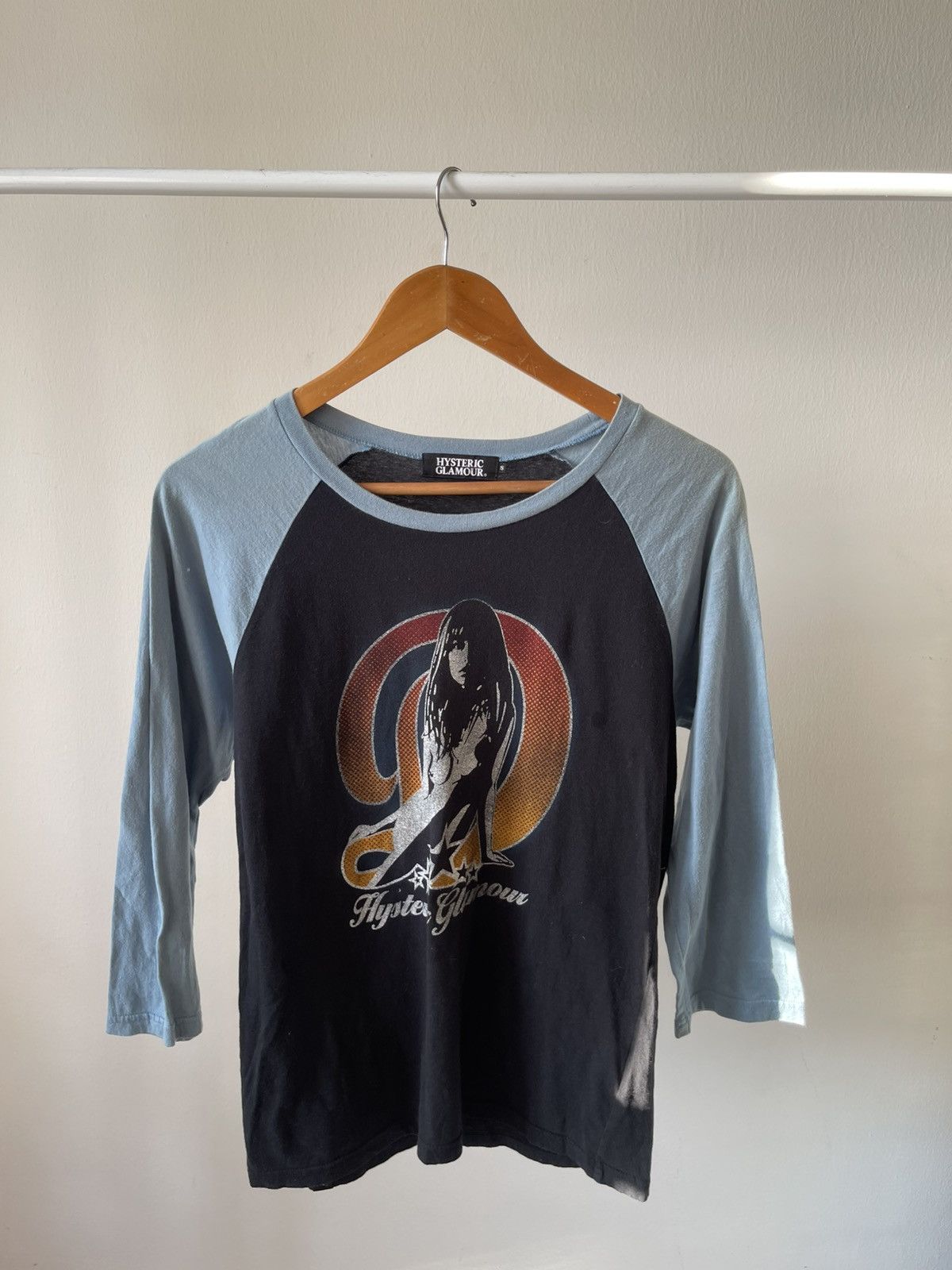 Hysteric Glamour Hysteric Glamour Raglan Tee Size US S / EU 44-46 / 1 - 1 Thumbnail