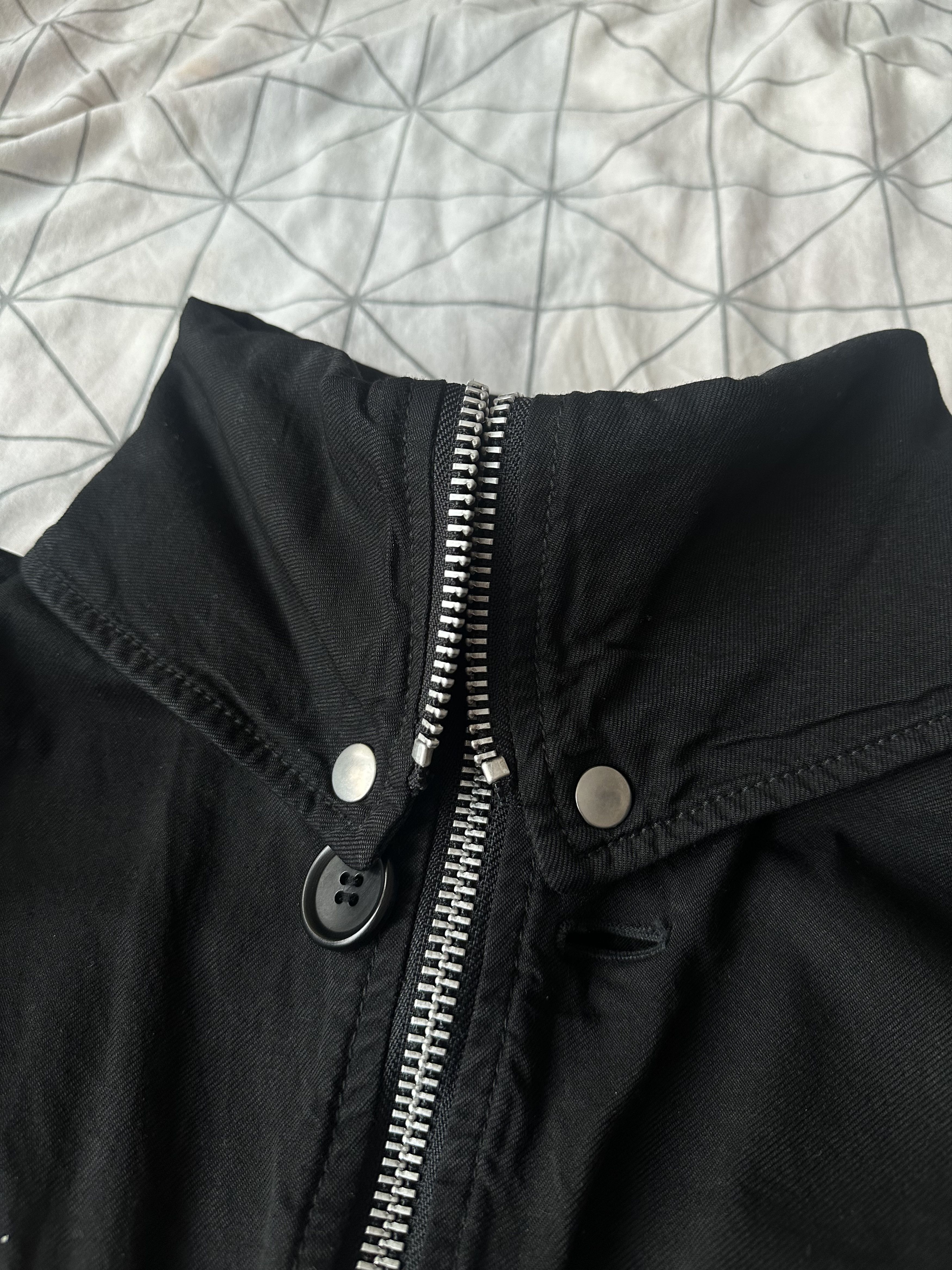 Junya Watanabe F/W07 Junya Watanabe Comme Des Garcons Runway Zip Black Coat Size US L / EU 52-54 / 3 - 7 Thumbnail