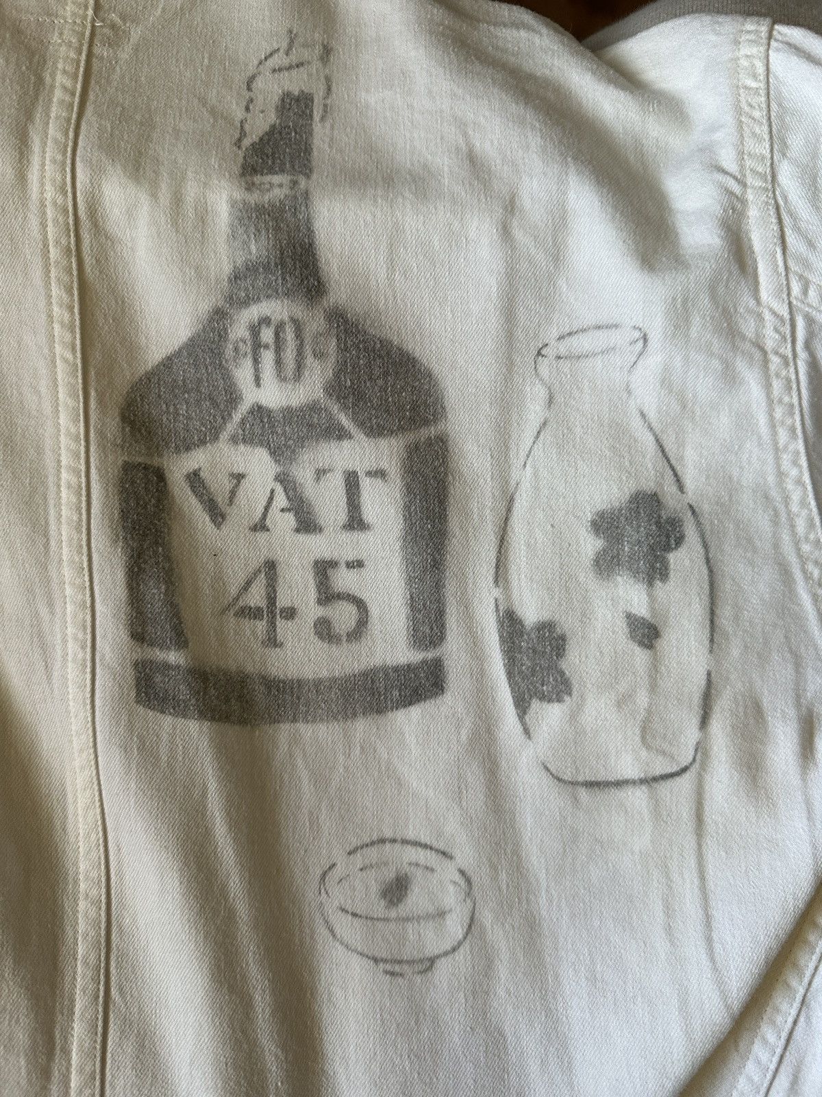 Kapital Kapital Cat Sake Flare Drawings Lab painter chore coat Size US L / EU 52-54 / 3 - 8 Thumbnail
