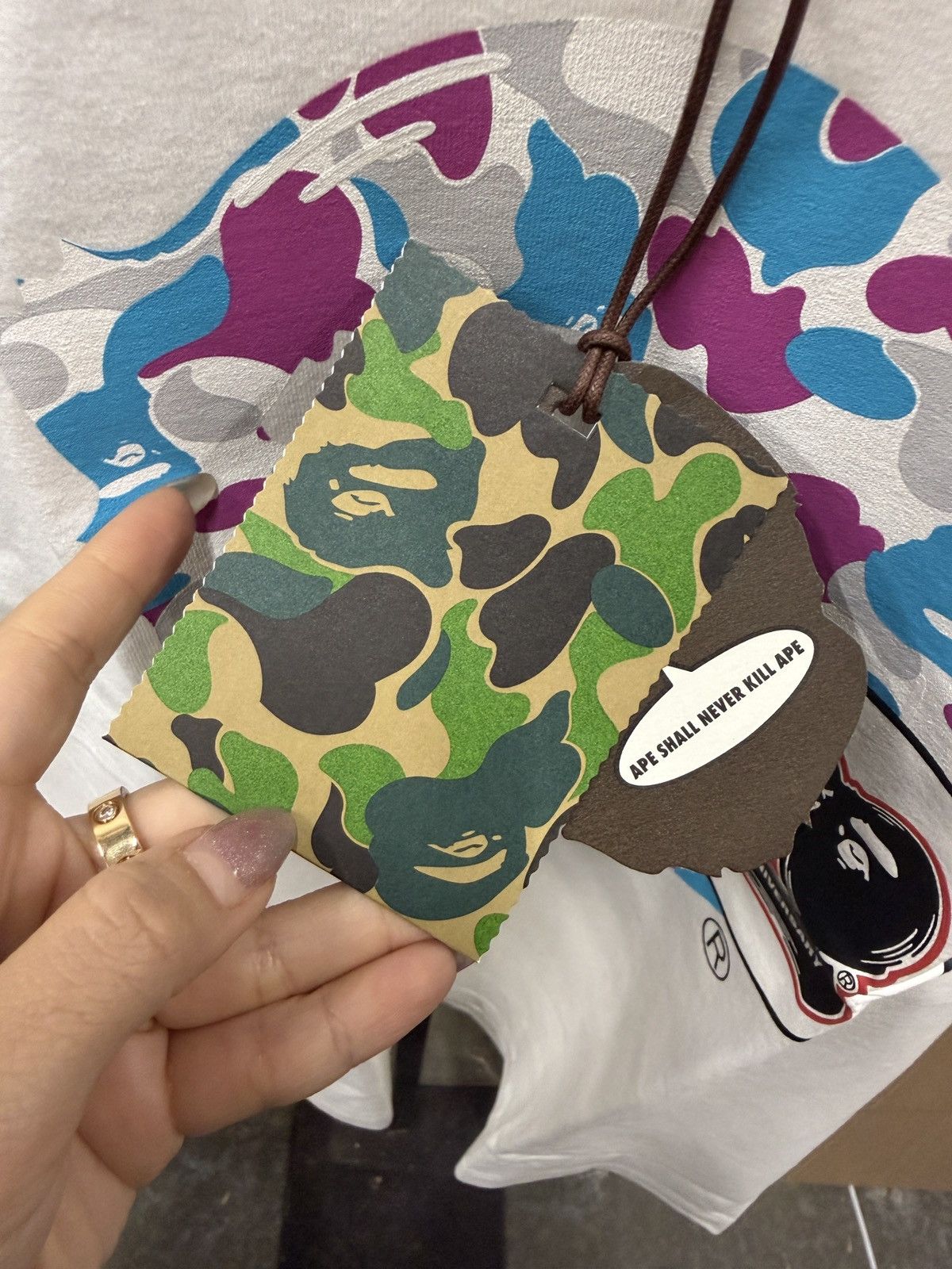 Bape BAPE Store Yokohama Bape 30th Anniversary Ape Head Tee NWT Size US M / EU 48-50 / 2 - 9 Thumbnail