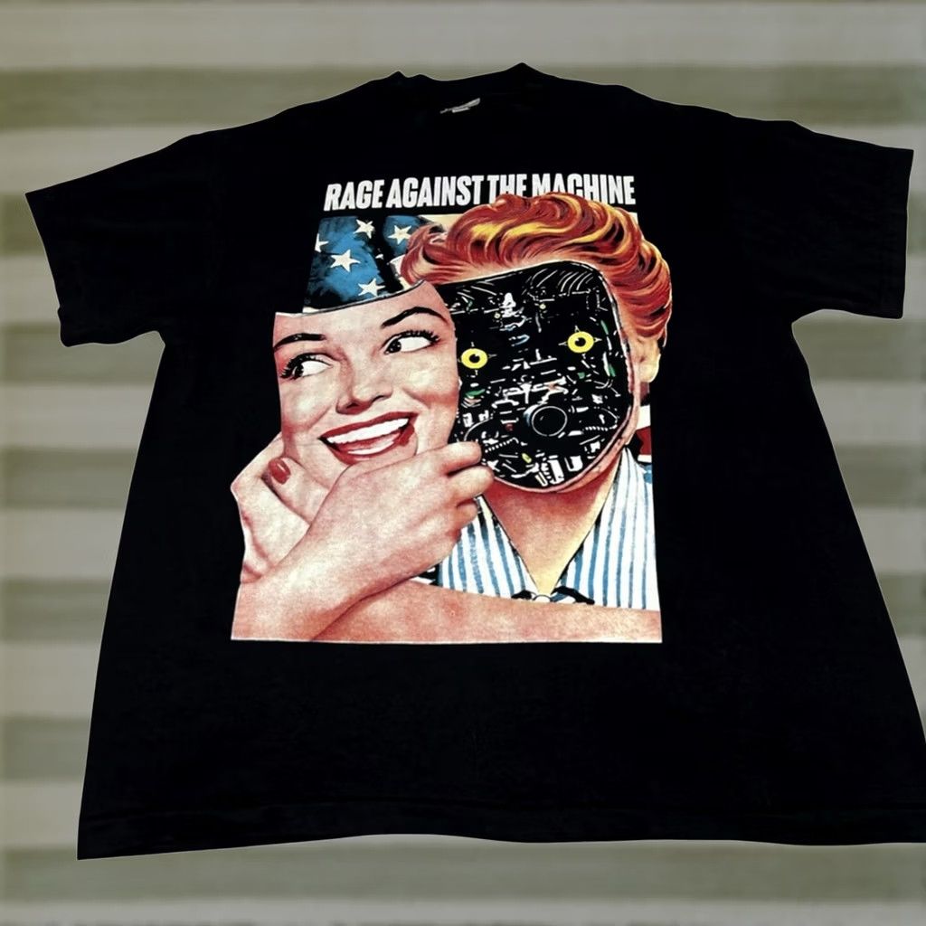 Orage VTG Rage Against The Machine Public Service Tour Shirt XL Size US XL / EU 56 / 4 - 1 Thumbnail
