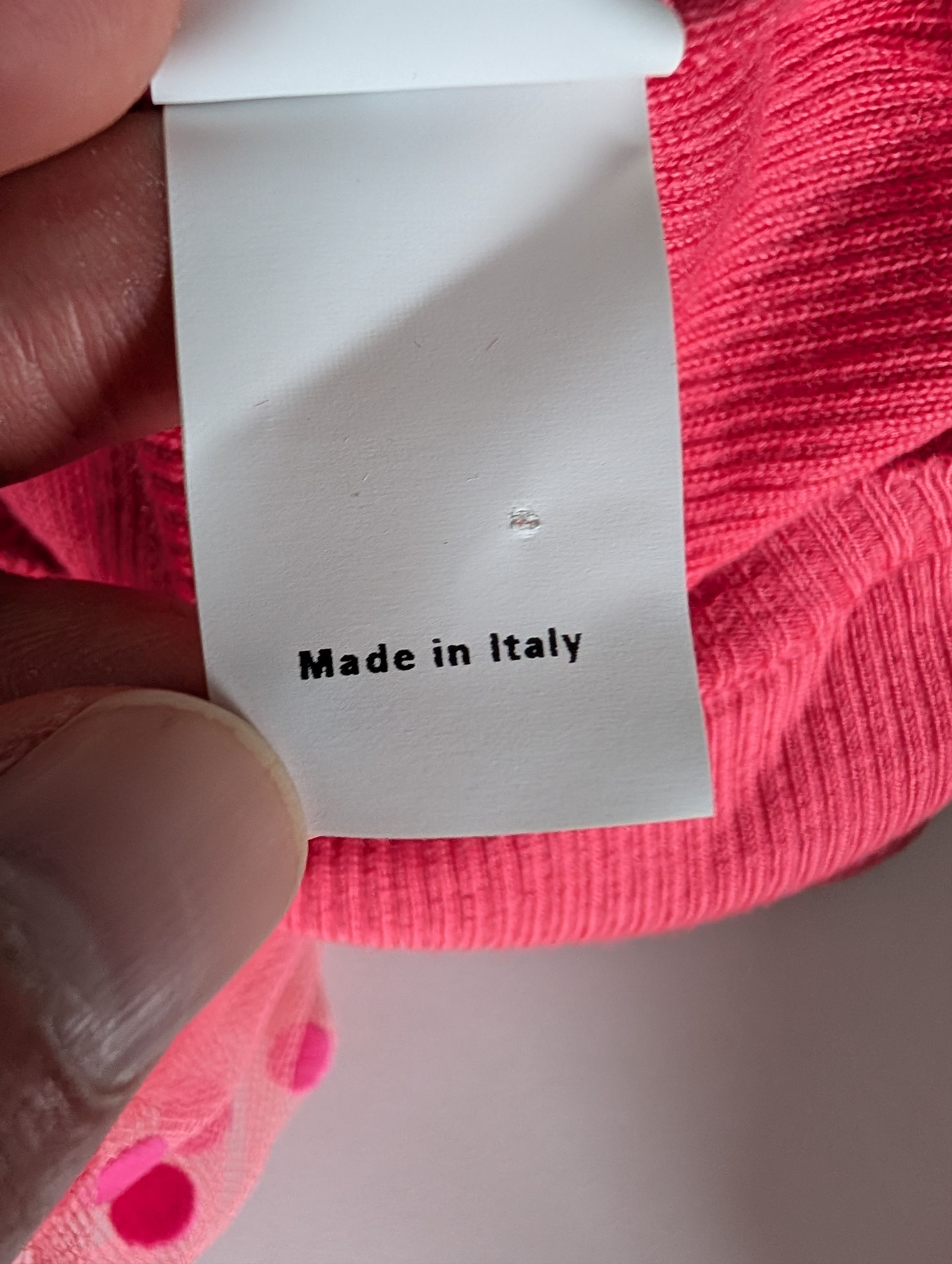 Moschino Pink Cropped Cardigan With Mesh Puffed Short Sleeves Size XS / US 0-2 / IT 36-38 - 7 Thumbnail