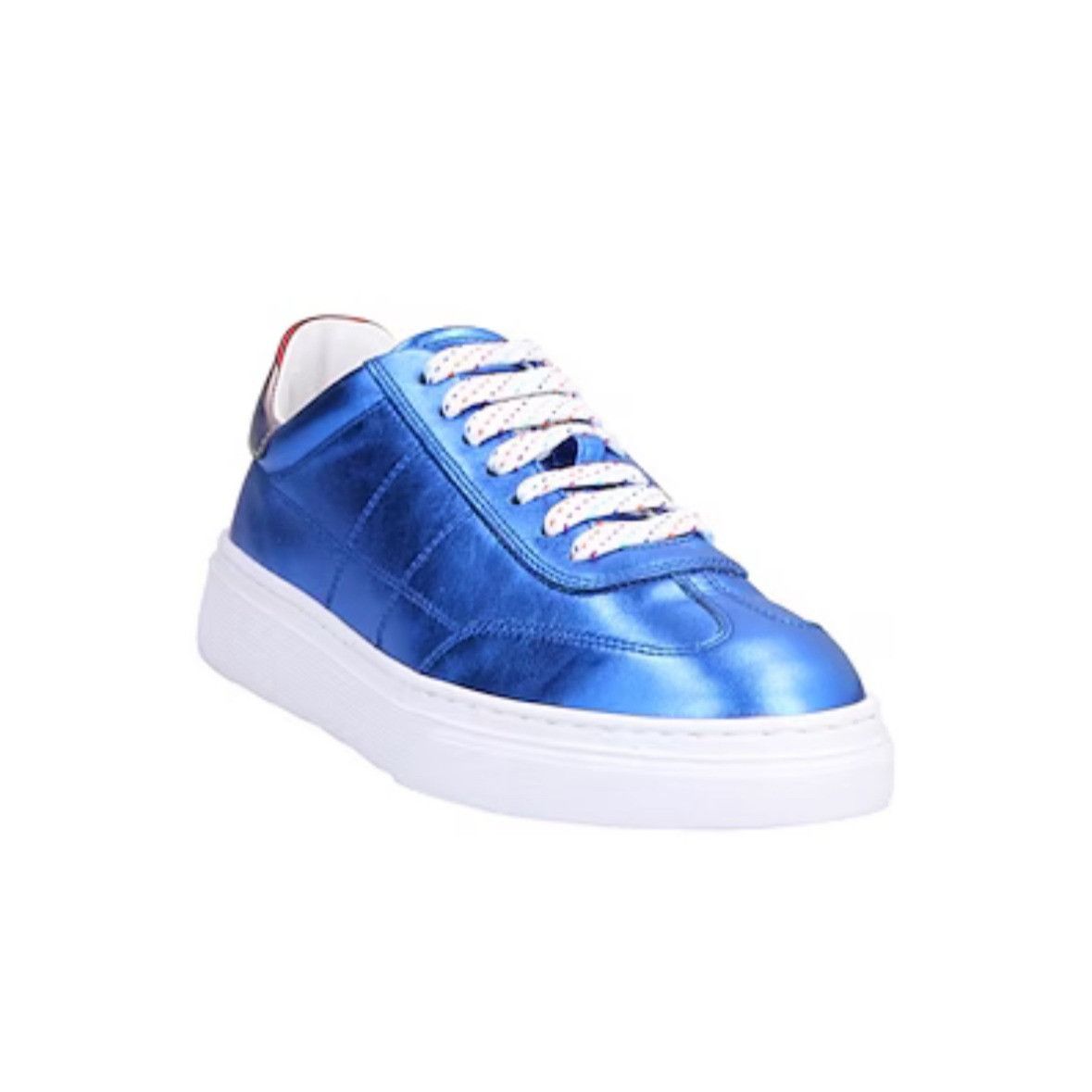Hogan NWT Hogan Soft Leather Blue laminated effect Sz 35 / US Size Size US 5 / IT 35 - 2 Thumbnail