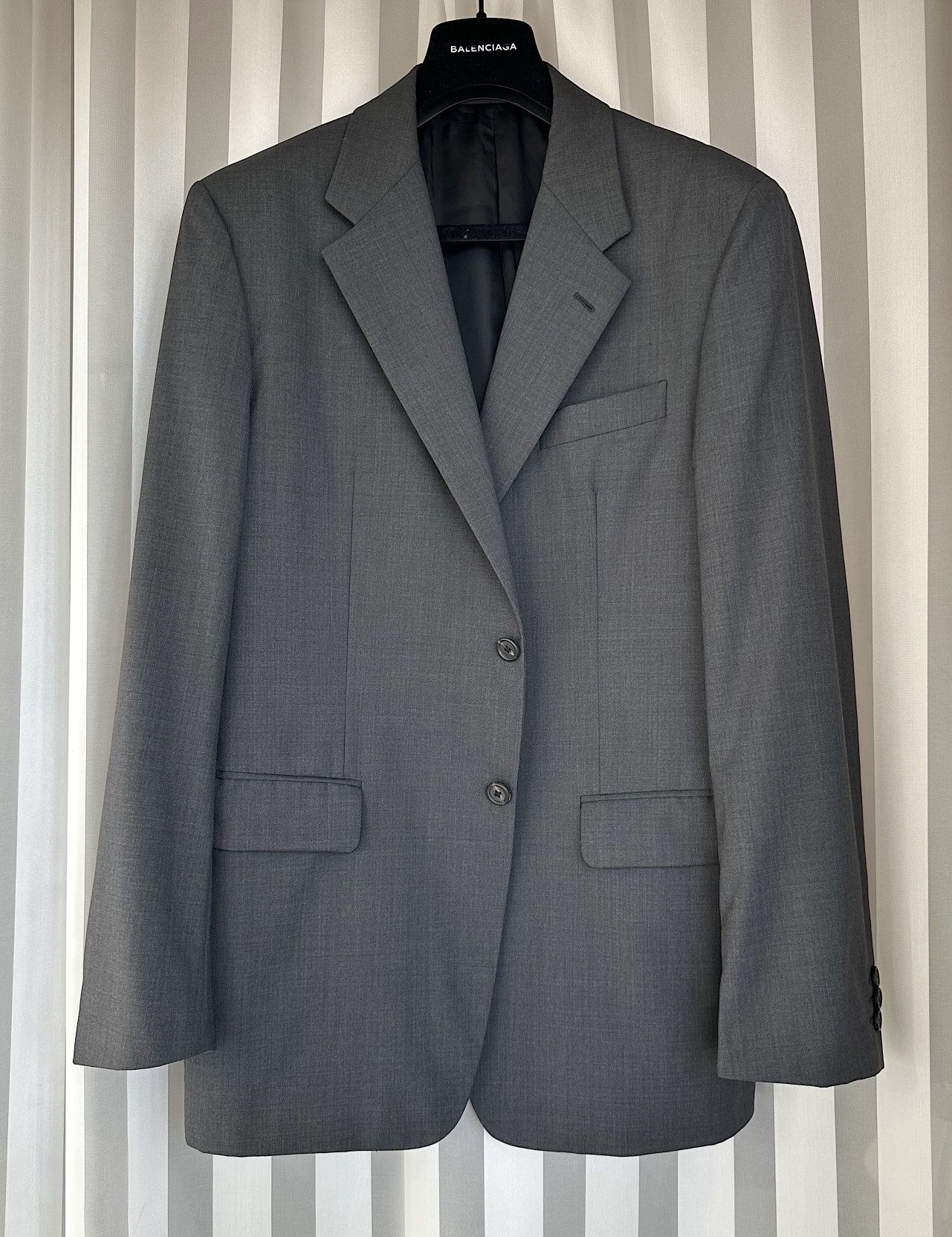 Prada PRADA FW2012 Runway Gray Wool Jacket Size US M / EU 48-50 / 2 - 4 Thumbnail