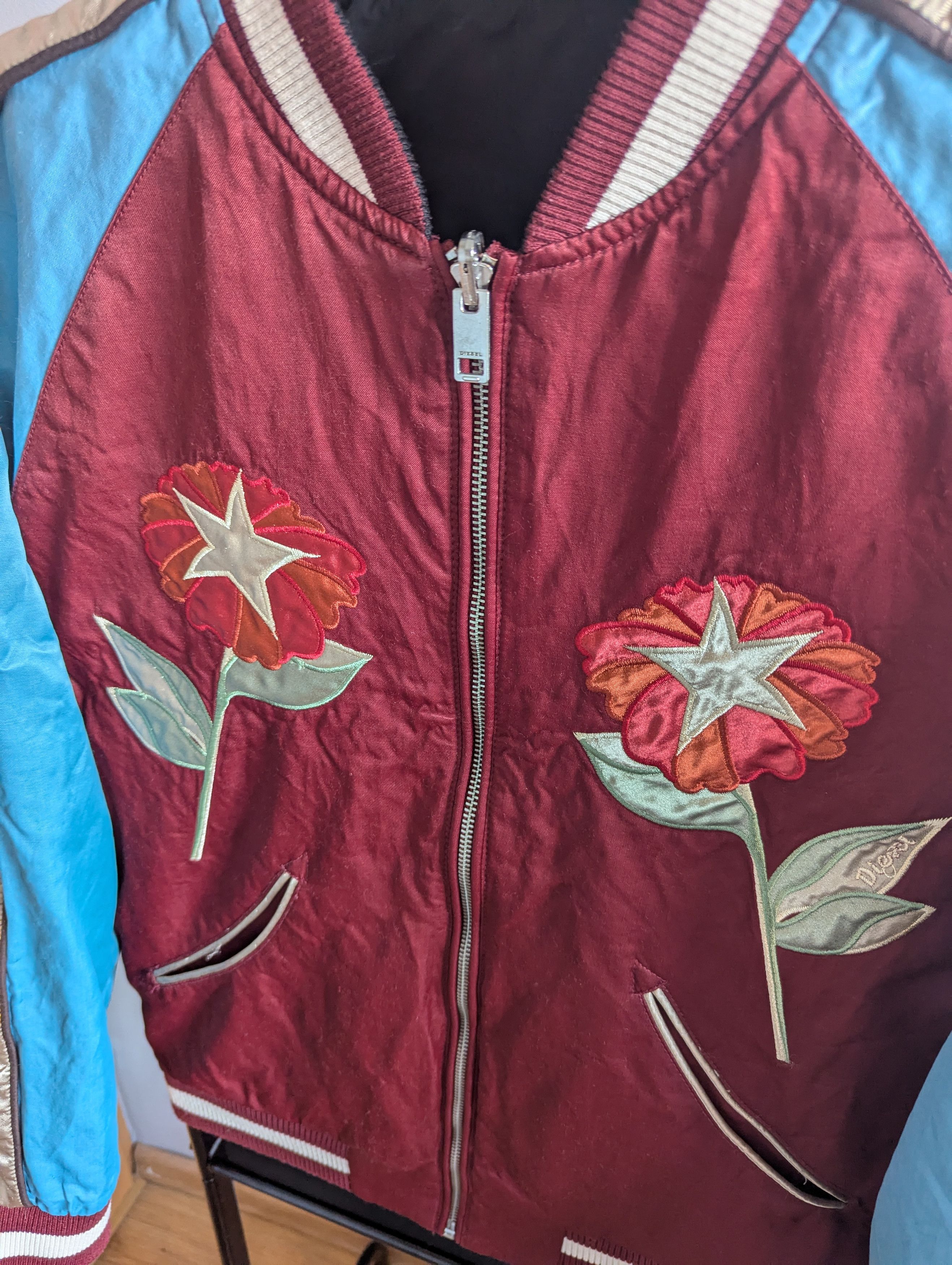 Diesel DIESEL J Bakery reversible varsity jacket teflon membrane Size US S / EU 44-46 / 1 - 8 Thumbnail