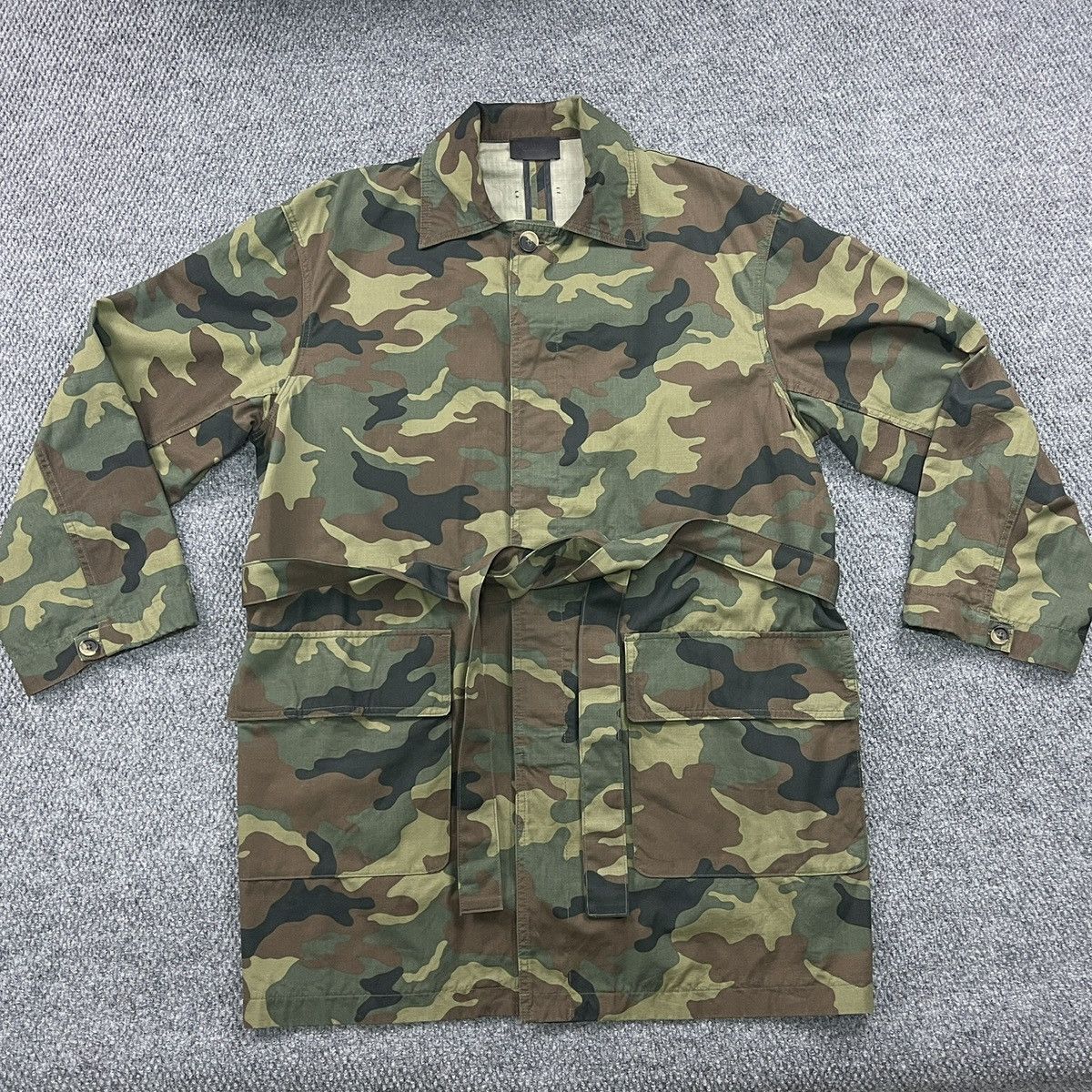 Fear of God FOG 7th Collection Camo Military Jacket M