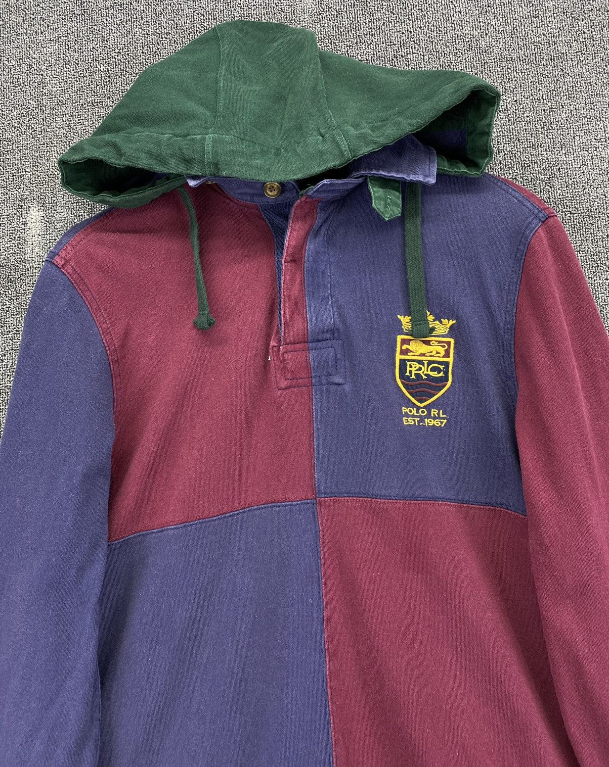 Polo Ralph Lauren Vintage Polo Ralph Laurent Hoodie Sweatshirt Size US S / EU 44-46 / 1 - 5 Thumbnail