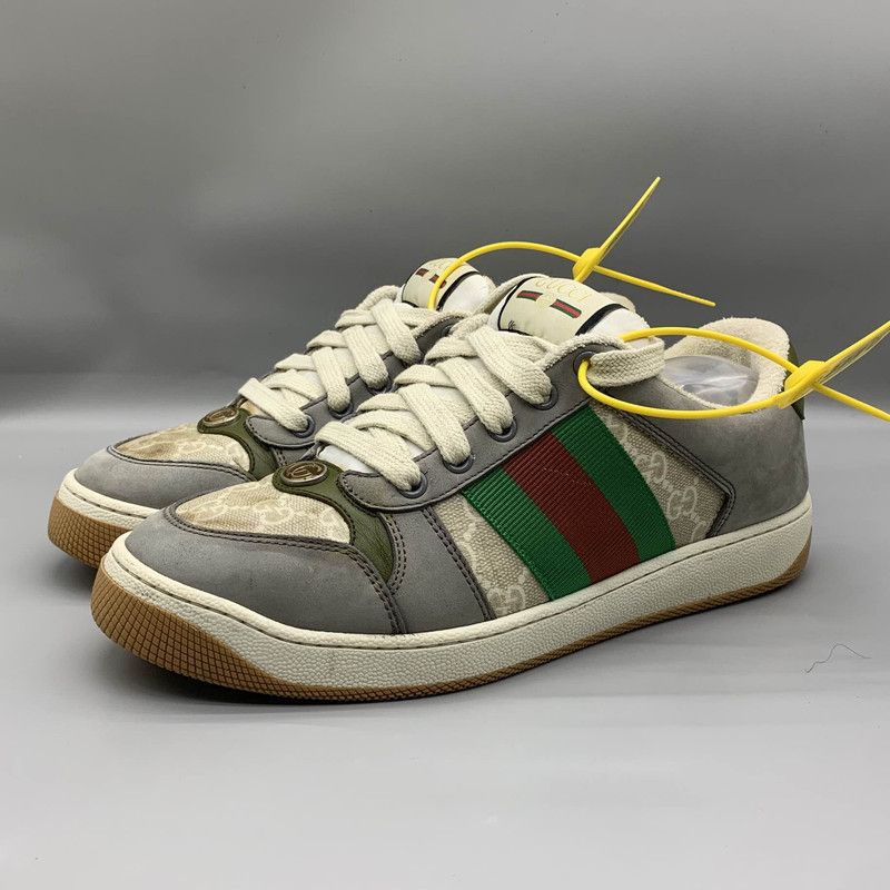 Gucci Gucci Screener Low Top Fashion Sneakers for Men 0079 Size US 8.5 / EU 41-42 - 1 Thumbnail