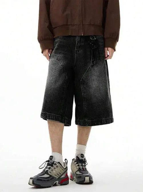 Japanese Brand × Vintage GOTH Vintage RETRO washed jorts shorts Size US 32 / EU 48 - 4 Thumbnail
