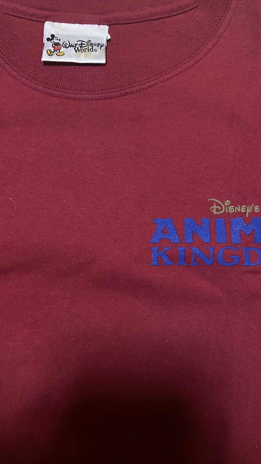 Disney Disney Animal Kingdom Cartoon Tee Size US M / EU 48-50 / 2 - 4 Thumbnail