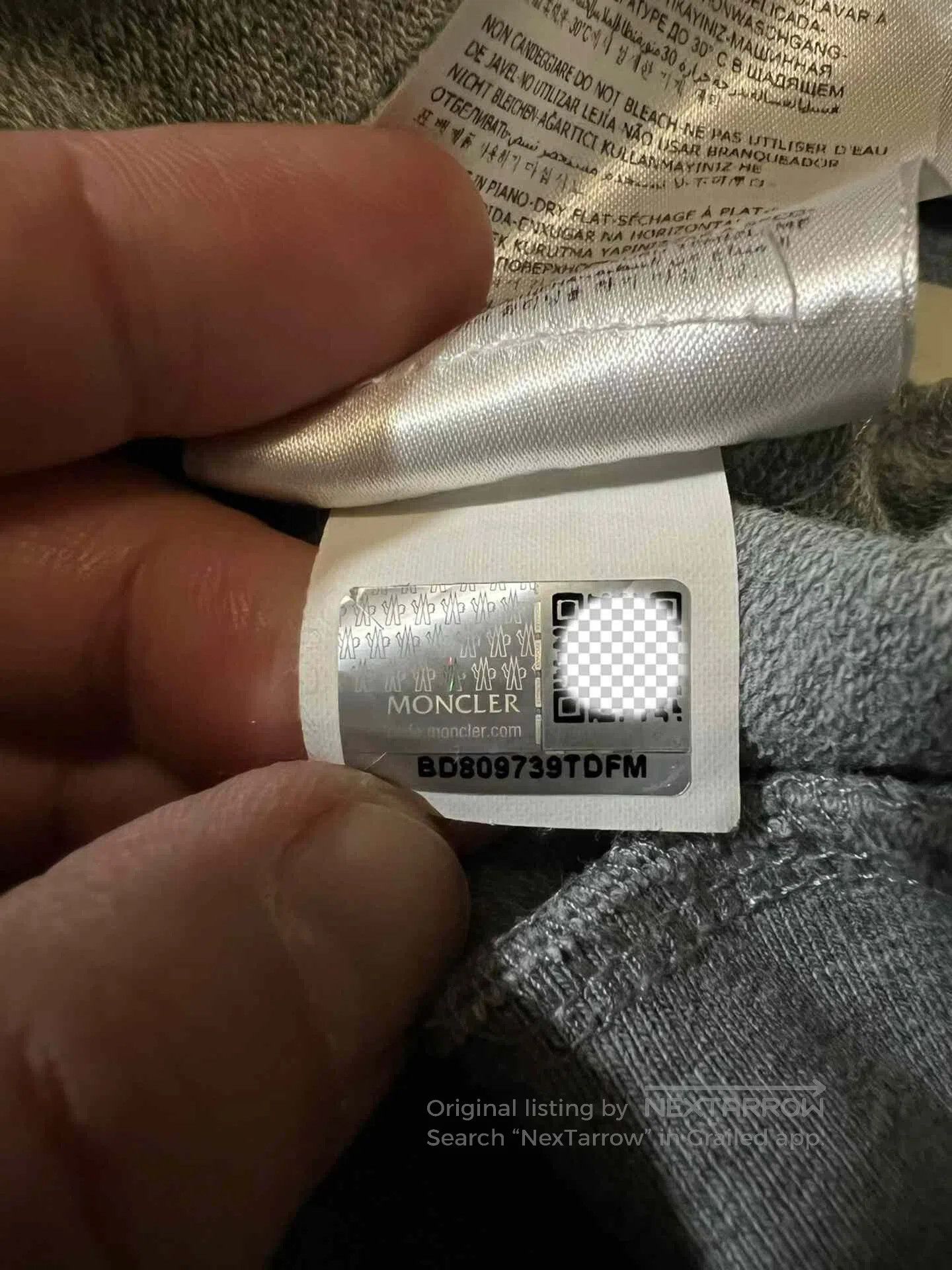 Moncler Moncler Classic Zip Hoodie Stripes. Size US XL / EU 56 / 4 - 8 Thumbnail