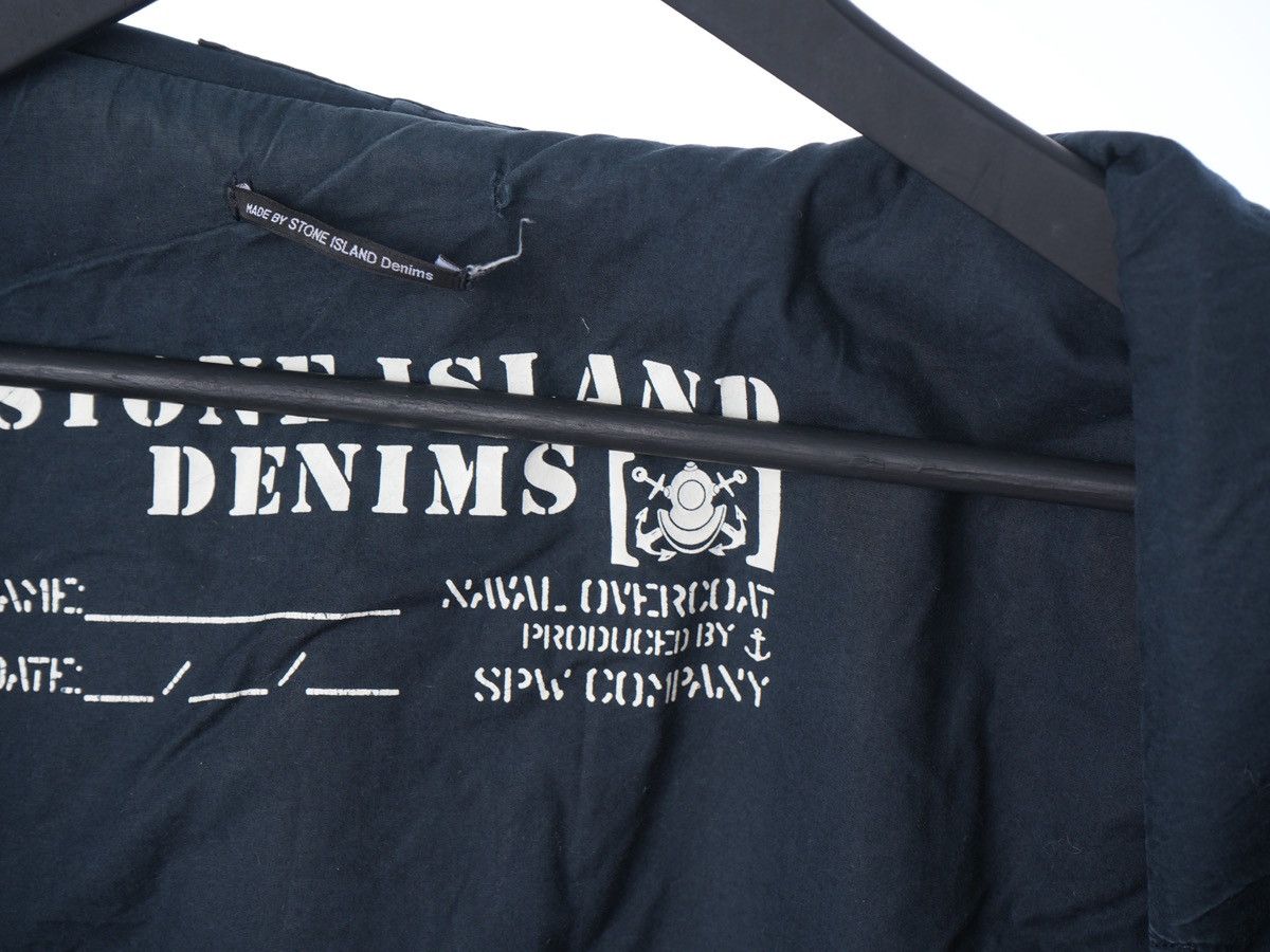 Stone Island Vintage Stone Island Denims Hooded Jacket Made In Italy Size US L / EU 52-54 / 3 - 8 Thumbnail
