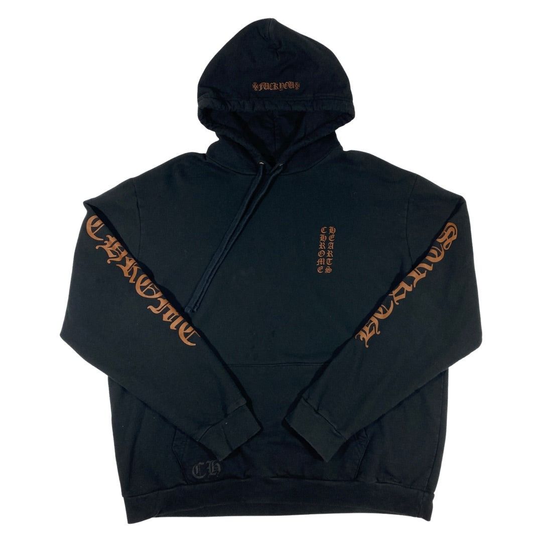 Chrome Hearts Chrome Hearts Brown Script Hoodie Size US XL / EU 56 / 4 - 3 Thumbnail