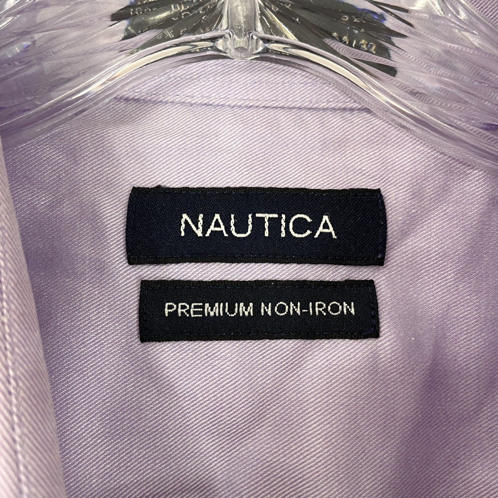 Nautica VINTAGE not specified; assume Nautica is relevant. Nautica Shirt Men 16 32/33 Purple Long Sleeve Button-Down Collared 16 32/33 Purple Mens Size 16 Size US L / EU 52-54 / 3 - 7 Thumbnail