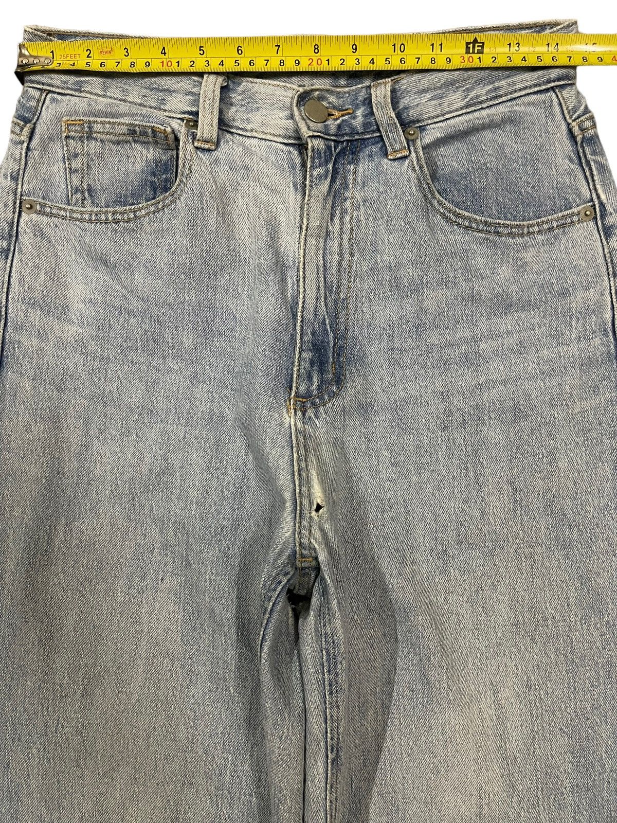 GU Vintage Japanese GU Blue Wash Style Baggy Jeans Size US 29 - 11 Thumbnail