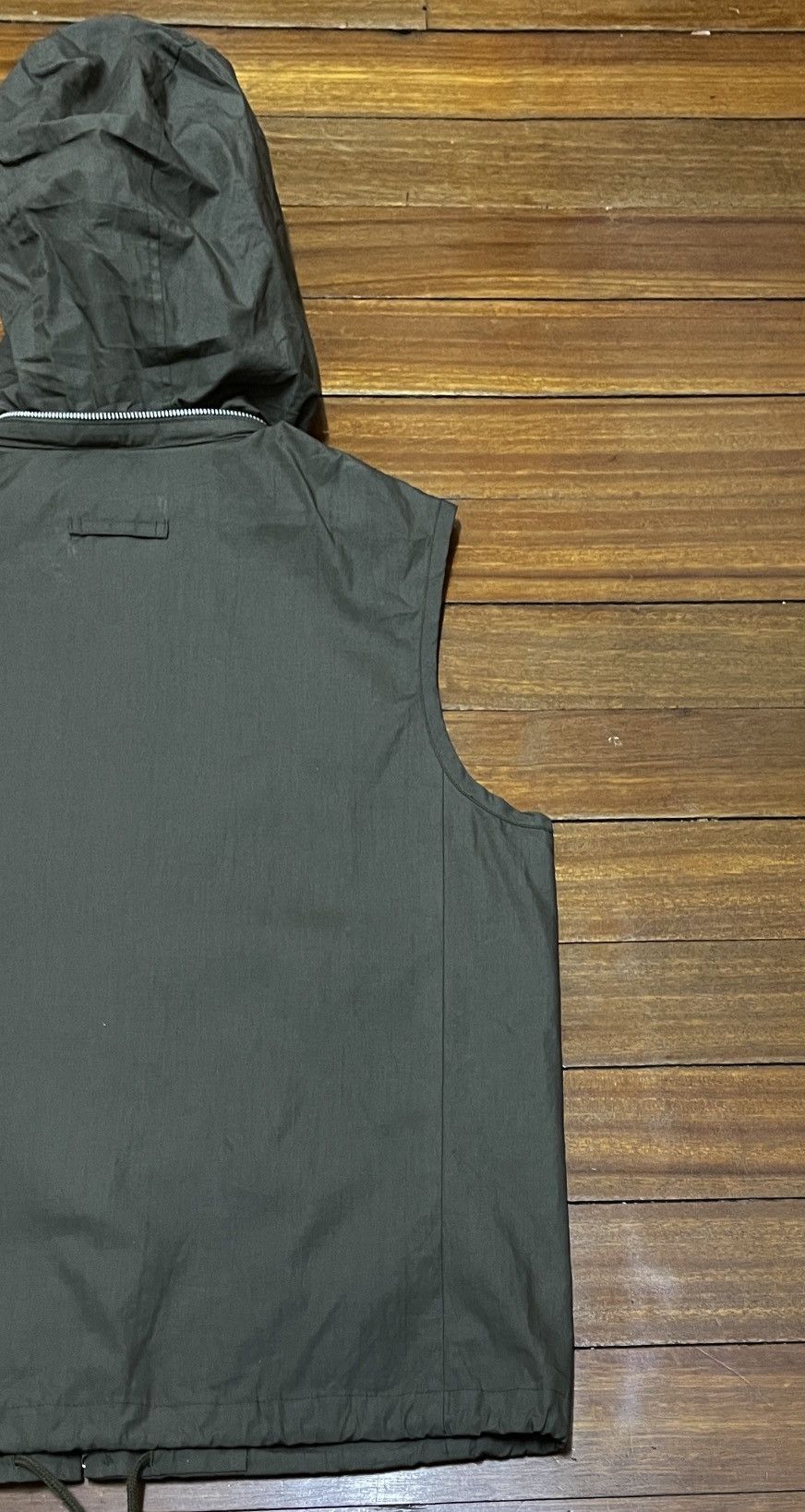 Gaultier Homme Objet Rare Vintage Gaultier Homme Objet Sleeveless Hoodie 2000s Size US M / EU 48-50 / 2 - 6 Thumbnail