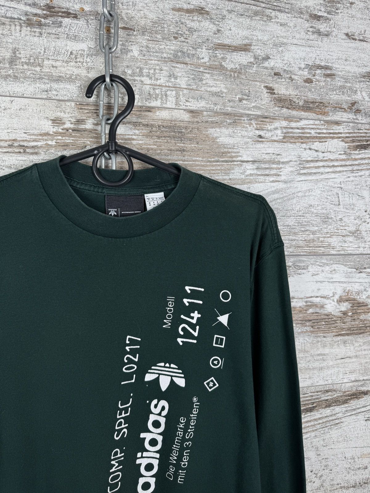 Adidas × Alexander Wang Mens Vintage Adidas alexander wang longsleeve t-shirt tee Size US M / EU 48-50 / 2 - 2 Thumbnail
