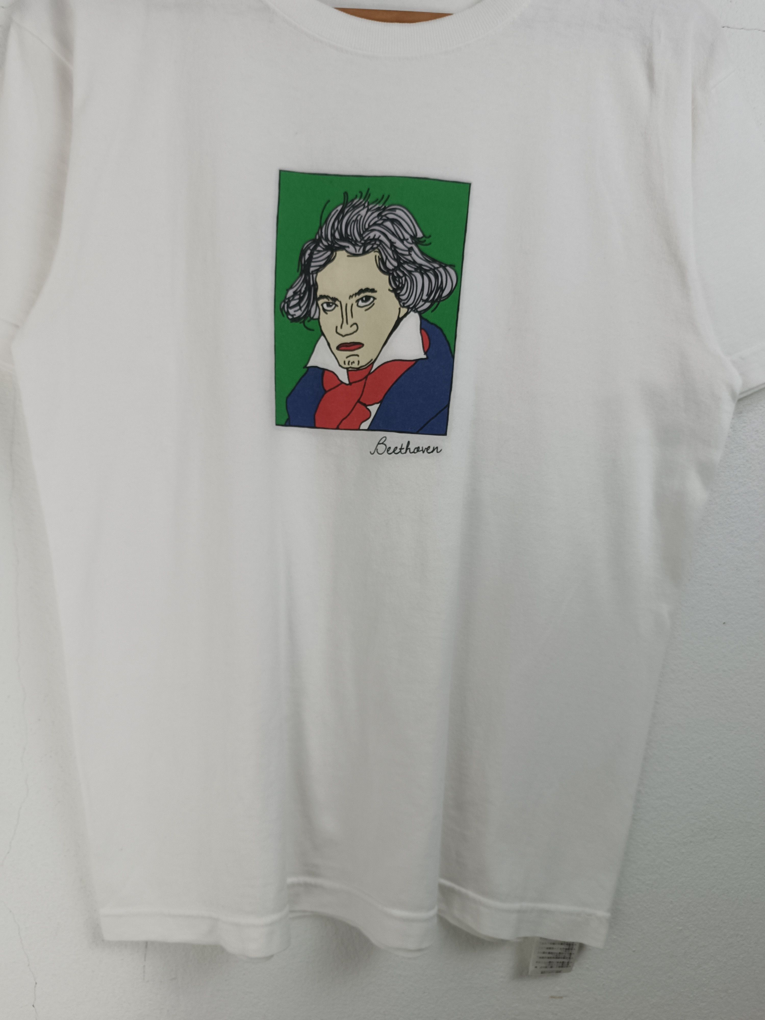 Other VINTAGE Y2K BEETHOVEN BY RAG MACHINE PORTRAIT TEE Size US M / EU 48-50 / 2 - 7 Thumbnail