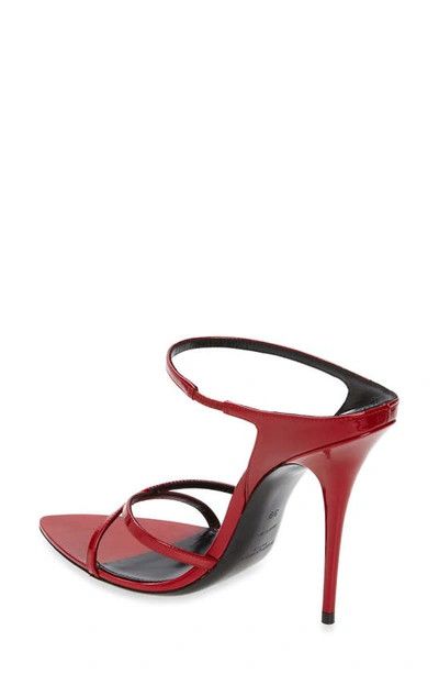 Saint Laurent Paris o1b1hav111224 Gippy Pointed Toe Sandals in Red Size US 6.5 / IT 36.5 - 3 Thumbnail