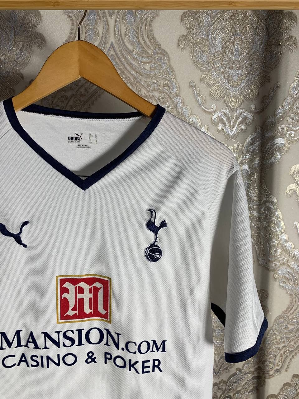 Puma × Vintage VERY RARE PUMA FC TOTTENHAM HOTSPUR ENGLAND SOCCER JERSEY Size US L / EU 52-54 / 3 - 2 Thumbnail
