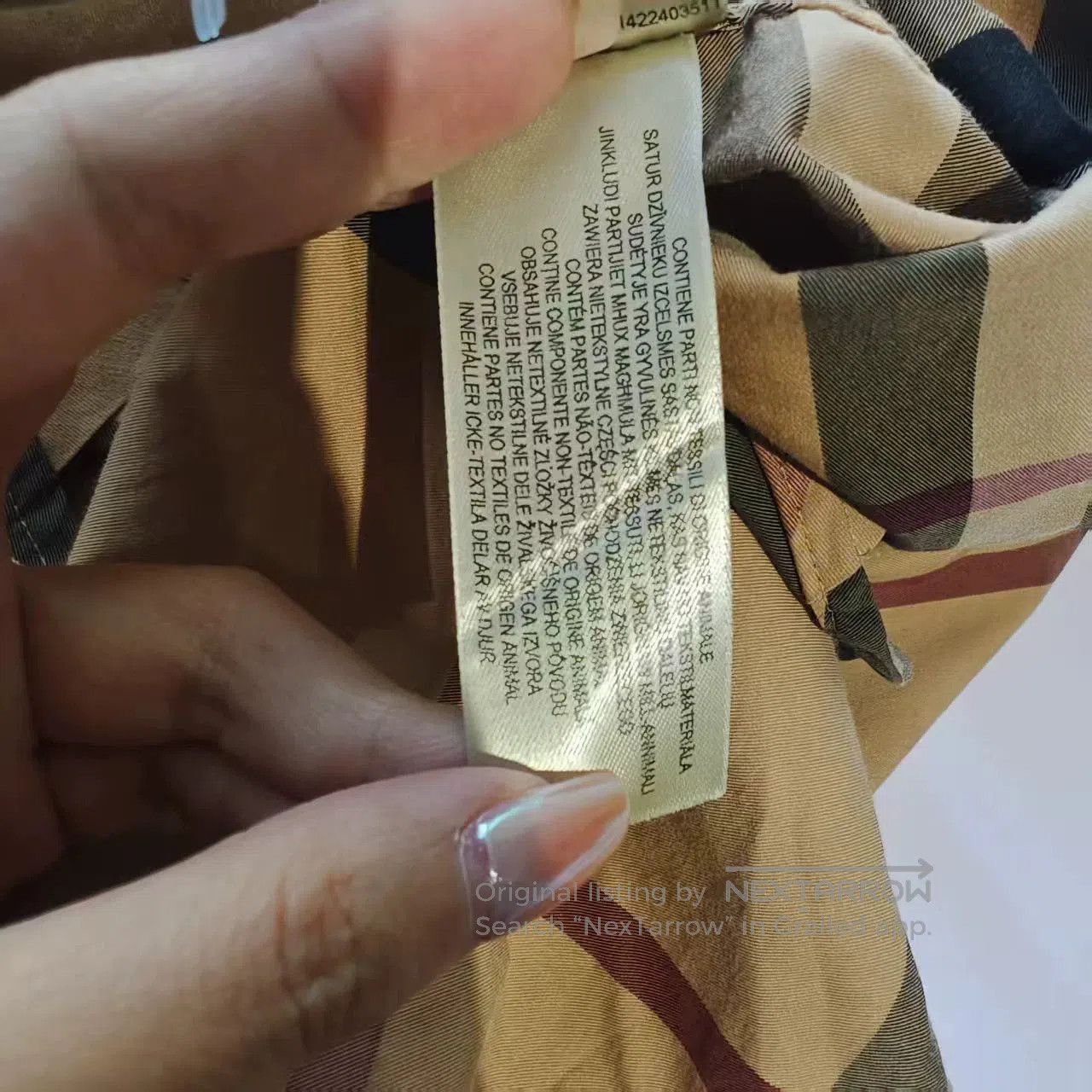 Burberry burberry classic check patterned shirt. Size US M / EU 48-50 / 2 - 8 Thumbnail