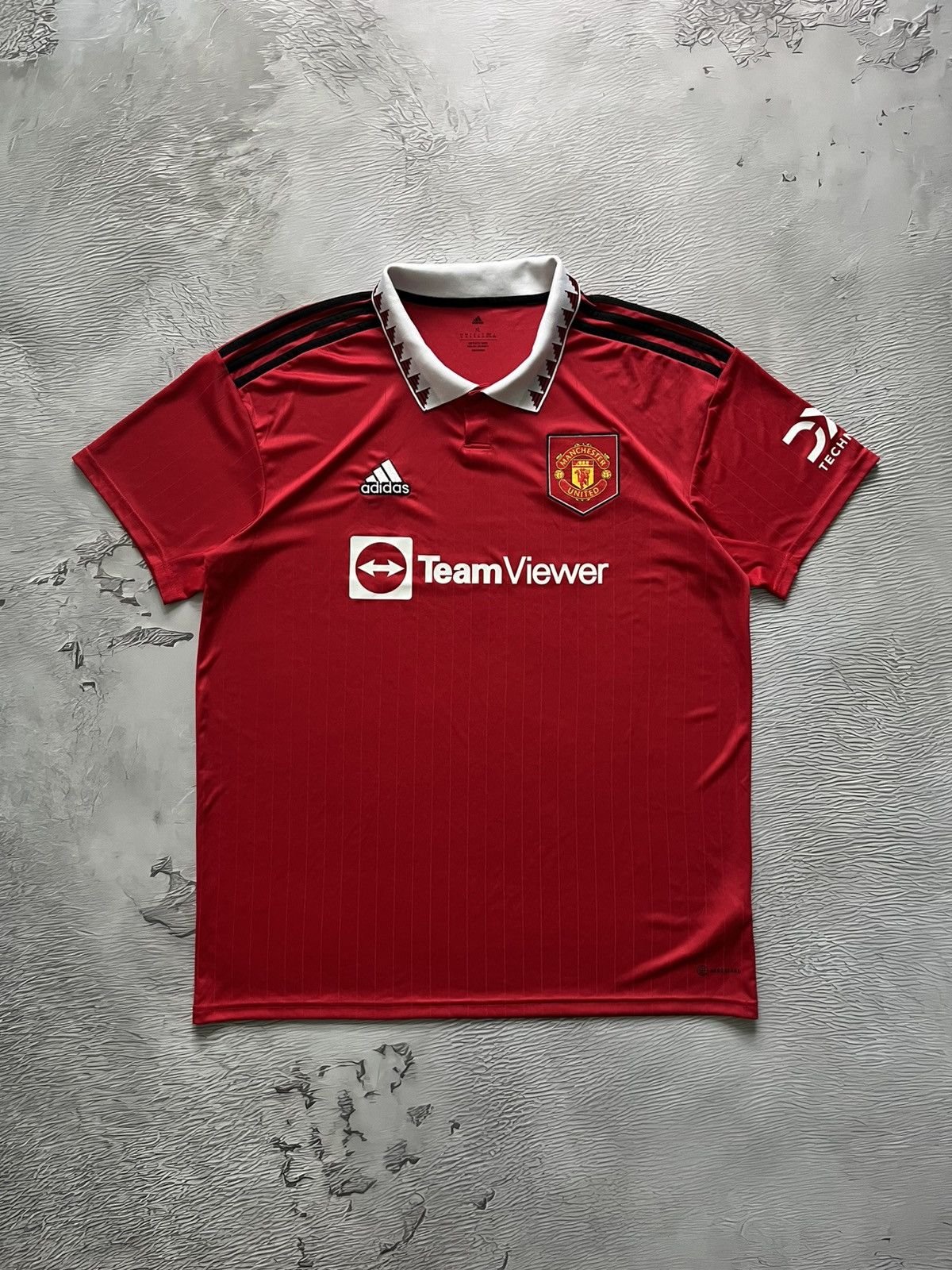 Adidas Adidas Manchester United 2022/23 Football Soccer Jersey Red Size US XL / EU 56 / 4 - 1 Thumbnail