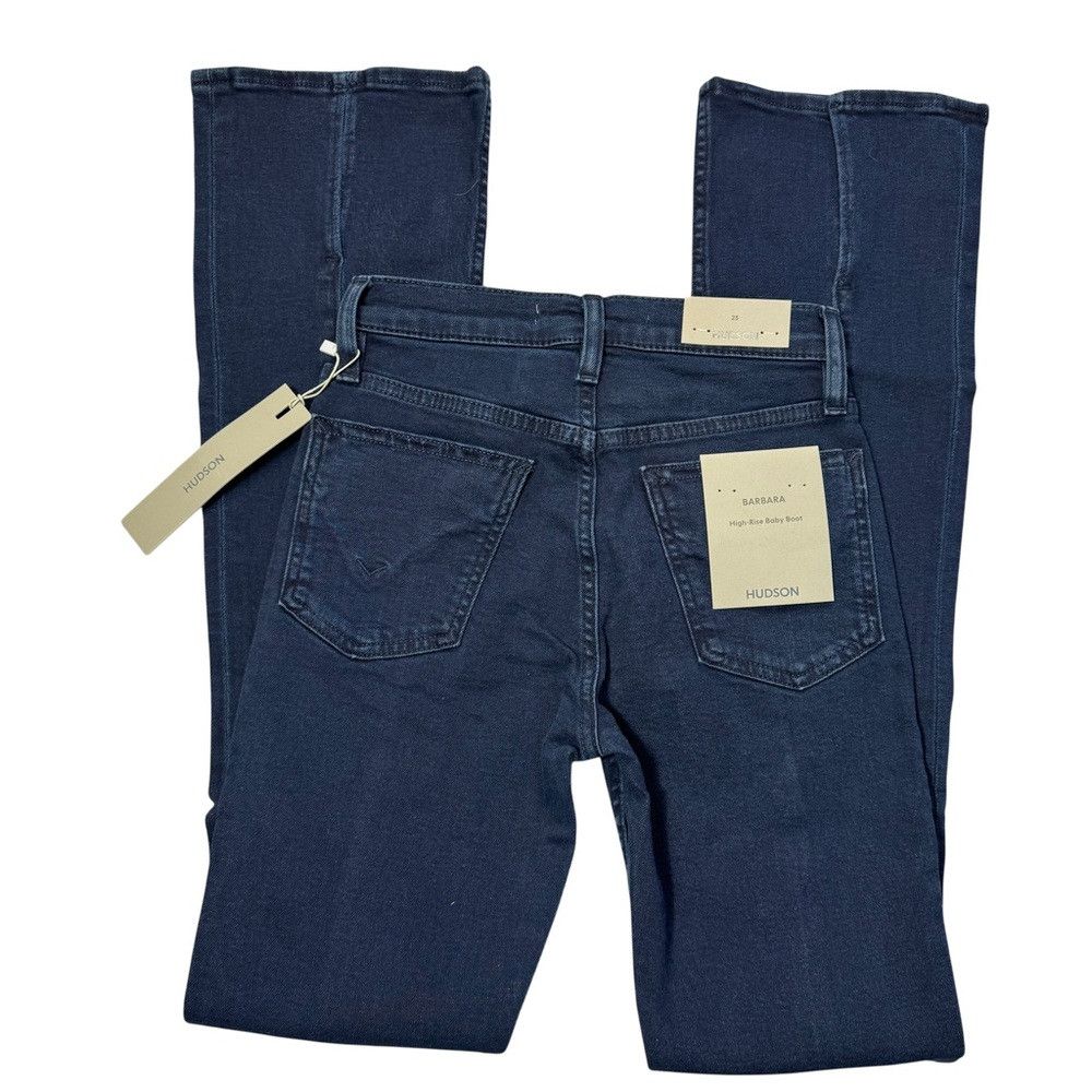 Hudson NWT New Hudson Barbara Bootcut With Vents Jeans In Traveler Size 23" - 5 Thumbnail