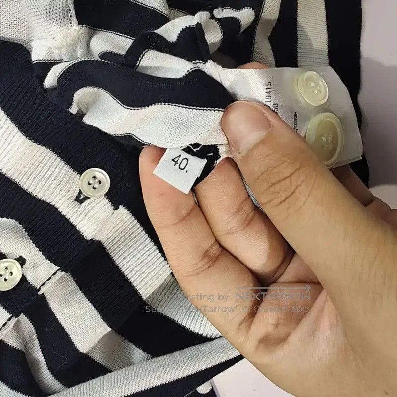 Thom Browne Thom Browne Black Cotton Women's T-shirt . Size M / US 6-8 / IT 42-44 - 4 Thumbnail