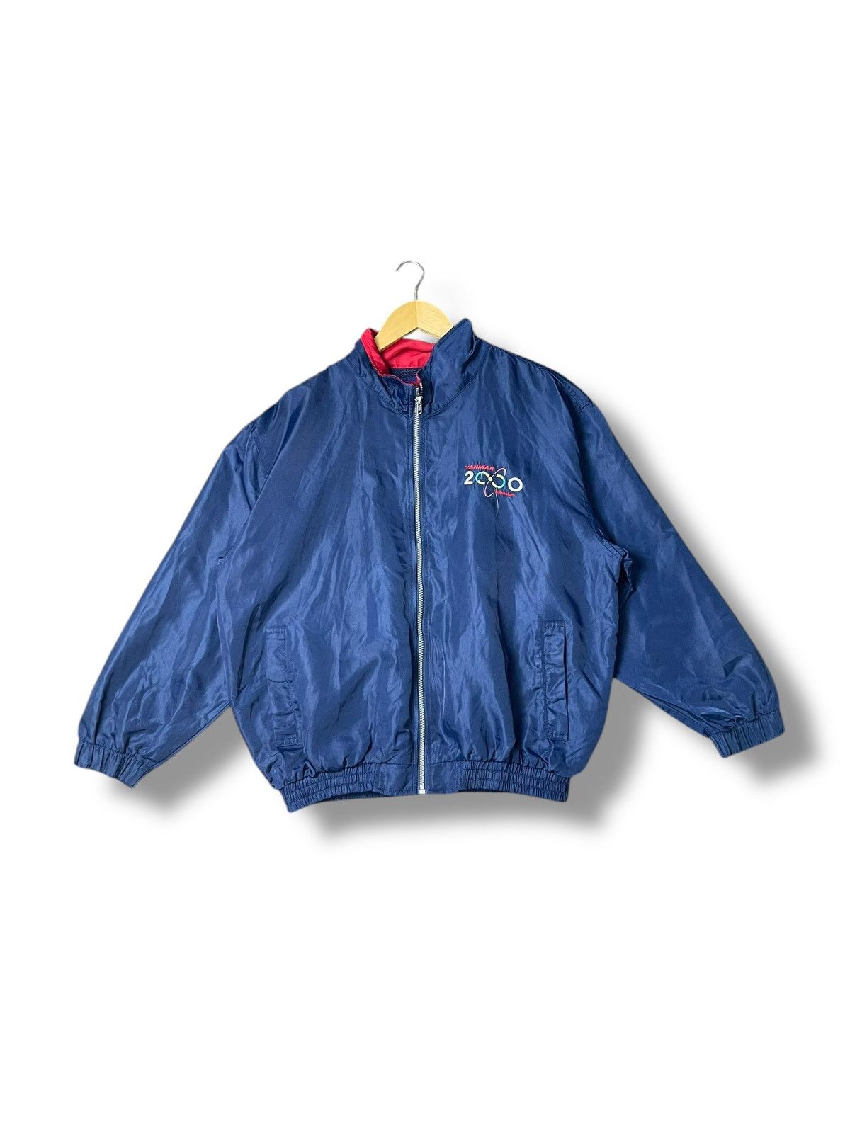 Japanese Brand × Vintage Vintage Yanmar Sportswear Windbreaker (49) Size US L / EU 52-54 / 3 - 1 Thumbnail