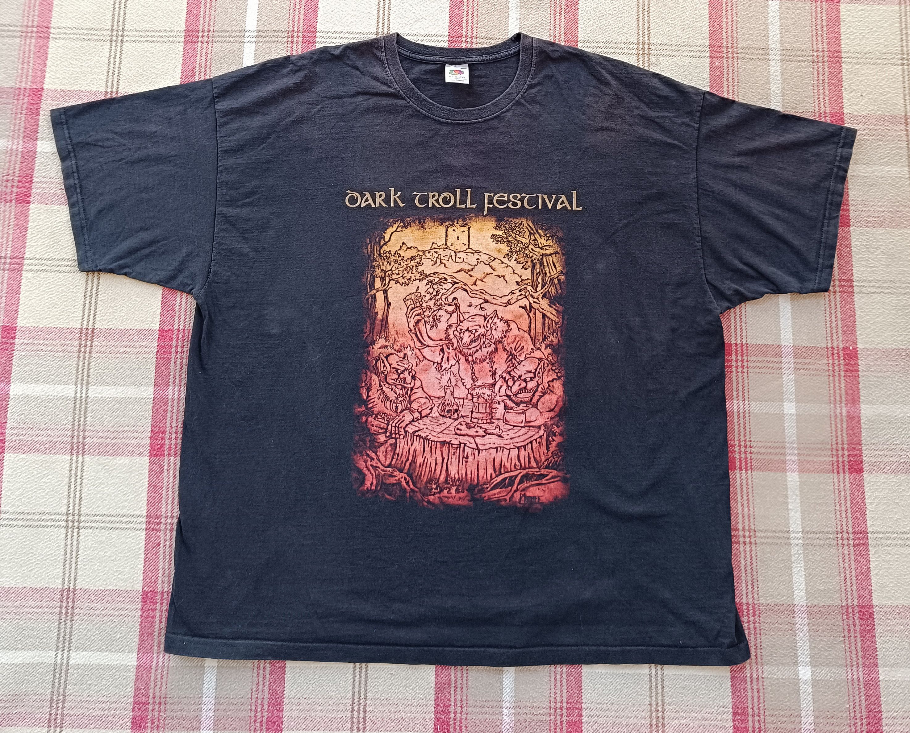 Band Tees × Vintage Vintage Dark Troll Festival 2016 Shirt Size XXXL Hard Rock Size US XXL / EU 58 / 5 - 1 Thumbnail