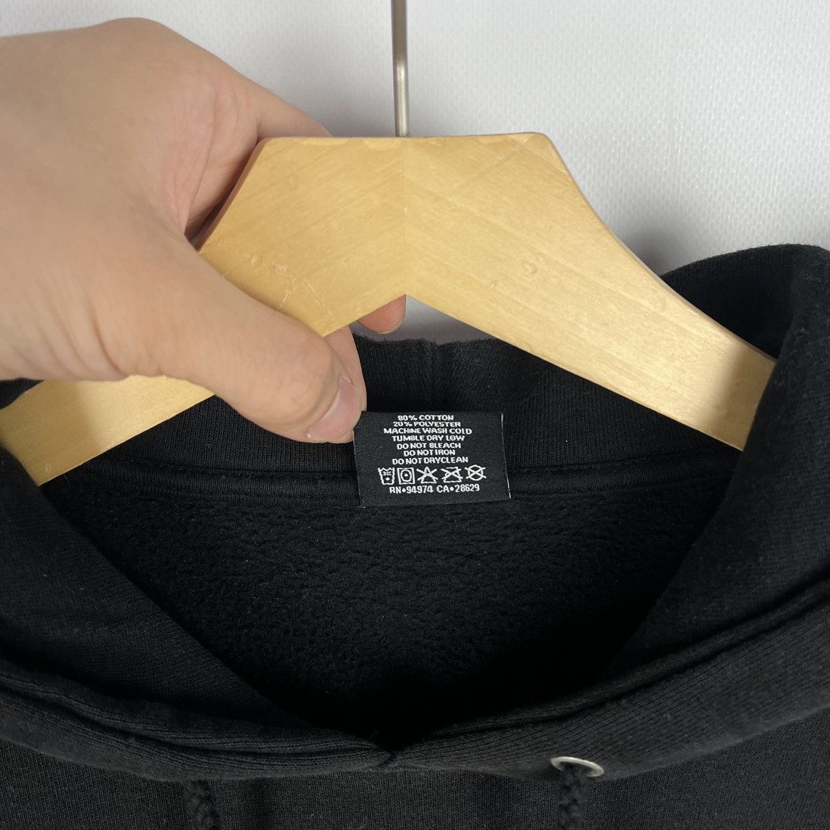 Stussy Vintage Y2K Stussy Big Logo Hoodie Black Size S Size US S / EU 44-46 / 1 - 21 Thumbnail
