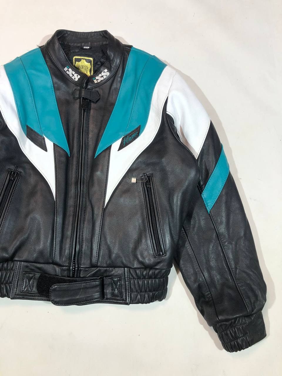 Japanese Brand IXS Racing Moto Leather Jacket Vintage Size US S / EU 44-46 / 1 - 2 Thumbnail
