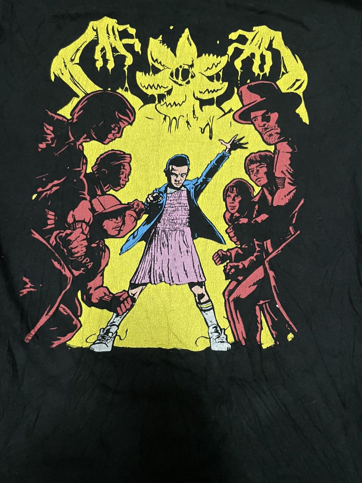 Anime Strange things T-shirt movie tee size XLarge Size US XL / EU 56 / 4 - 5 Thumbnail