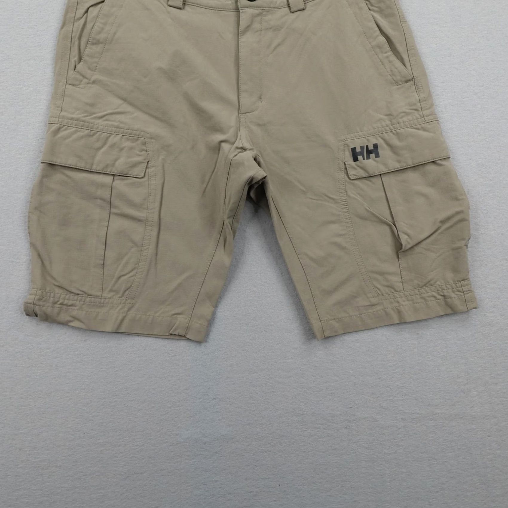 Helly Hansen Helly Hansen Mens Shorts 32 Khaki Beige Tan Cargo Hiking Outdoors Trail Flex Size US 32 / EU 48 - 4 Thumbnail