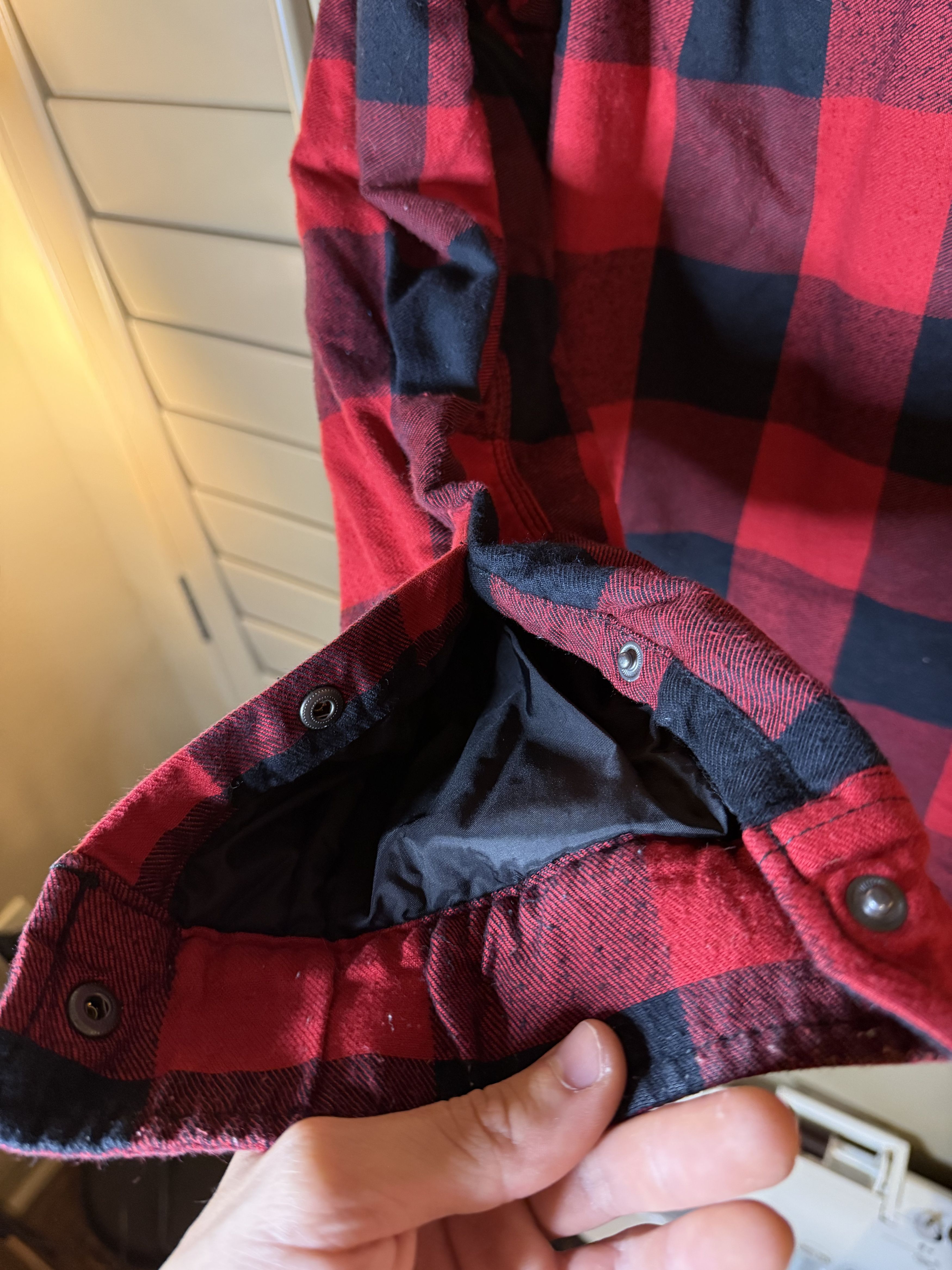 The North Face The North Face Red Fleece-lined Flannel Shirt Jacket Size US S / EU 44-46 / 1 - 13 Thumbnail
