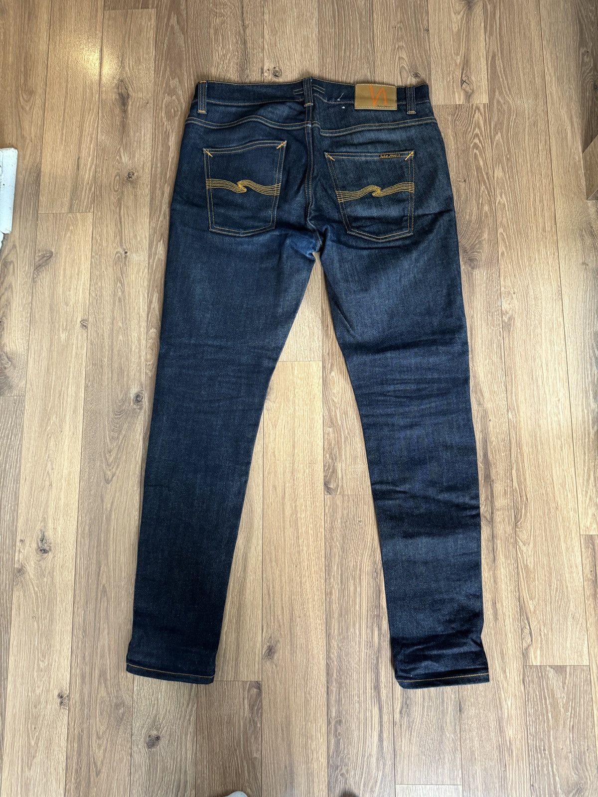 Nudie Jeans Blue Selvedge Denim Nudie Jeans Size US 32 / EU 48 - 4 Thumbnail