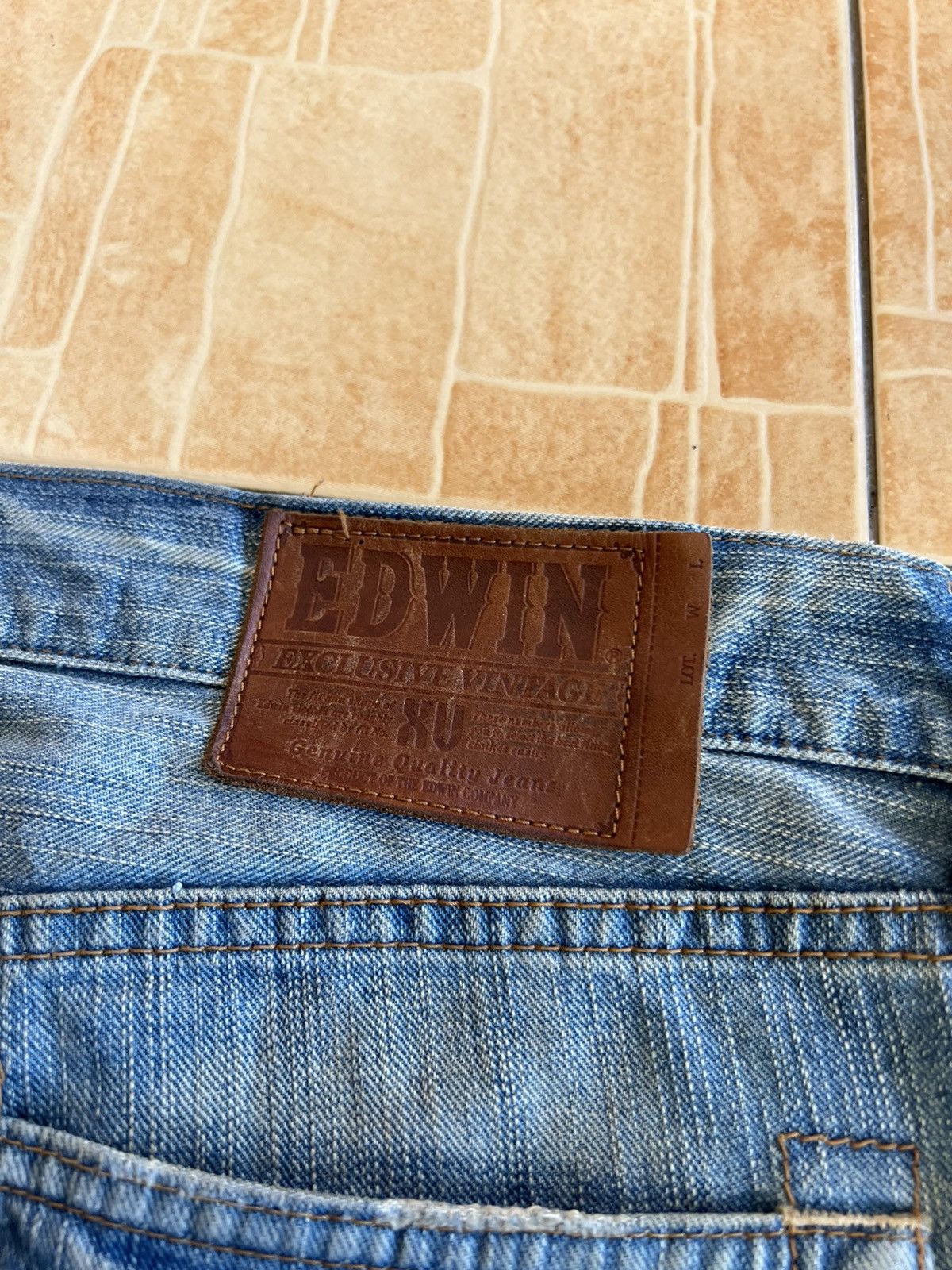 Edwin Vintage Edwin Distress Mud Wash Jean Size US 38 / EU 54 - 22 Thumbnail