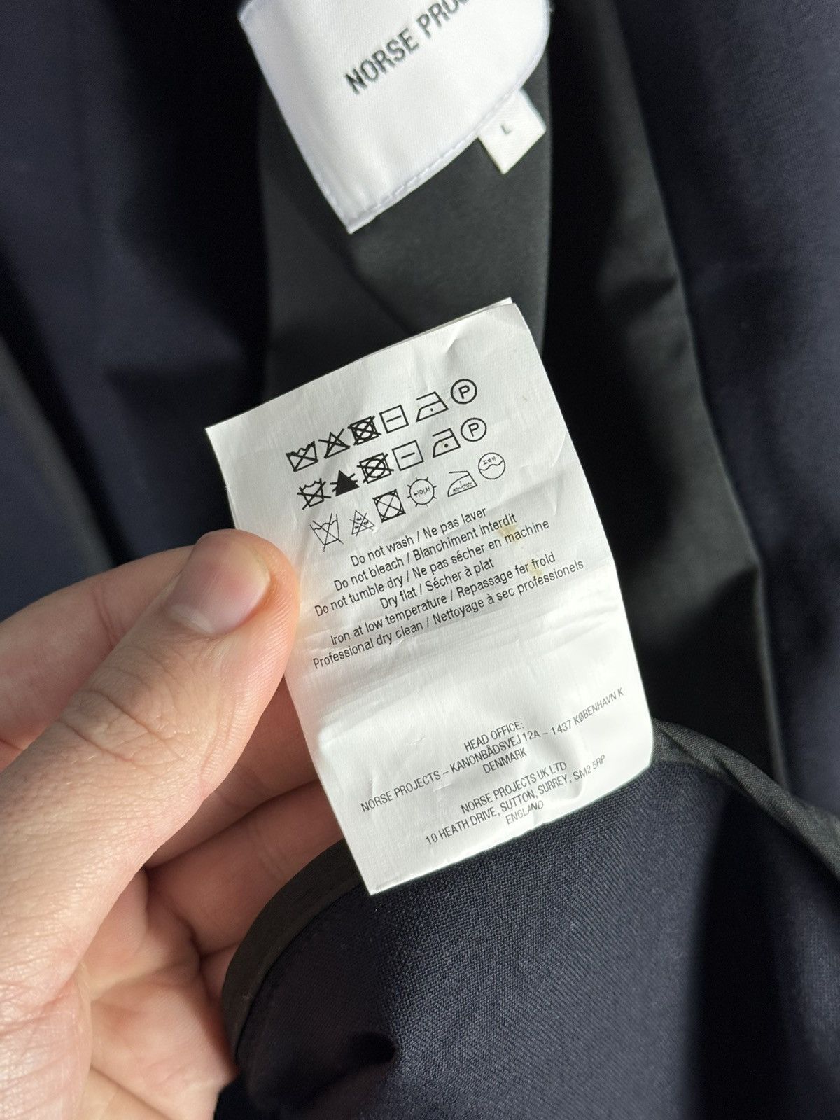 Norse Projects Norse Projects Cordura Tech Wool Men’s Blazer Men’s Size L Size US L / EU 52-54 / 3 - 15 Thumbnail