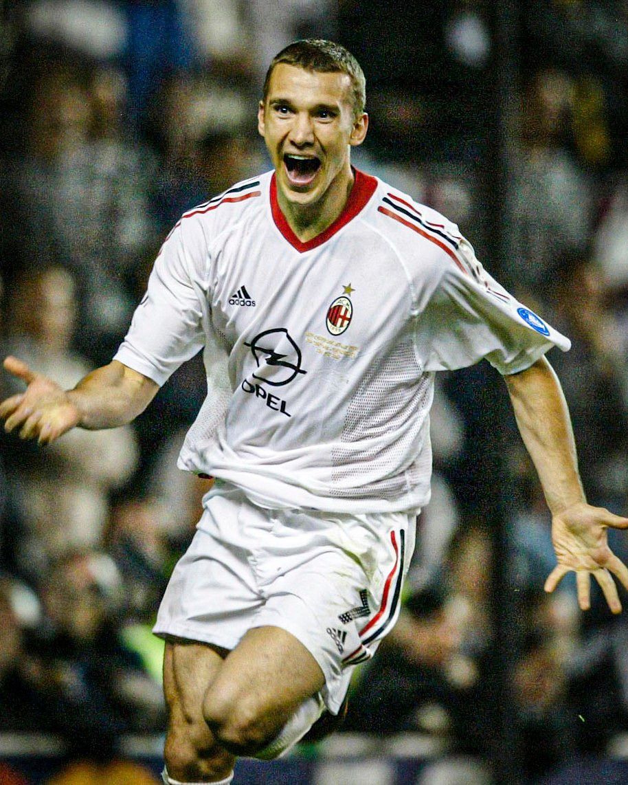 Adidas Ac Milan Away 2002-03 Champions League Final Shevchenko #9 Size US M / EU 48-50 / 2 - 3 Thumbnail