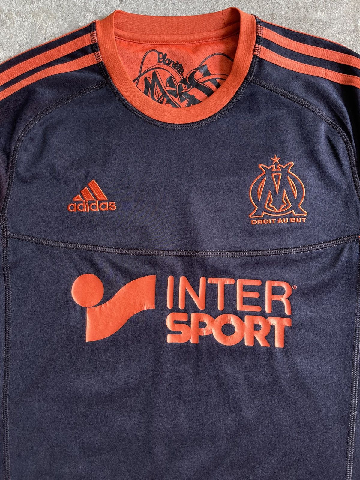 Adidas Olympique Marseille 2012/2013 Reversible Adidas Jersey Shirt Size US S / EU 44-46 / 1 - 5 Thumbnail
