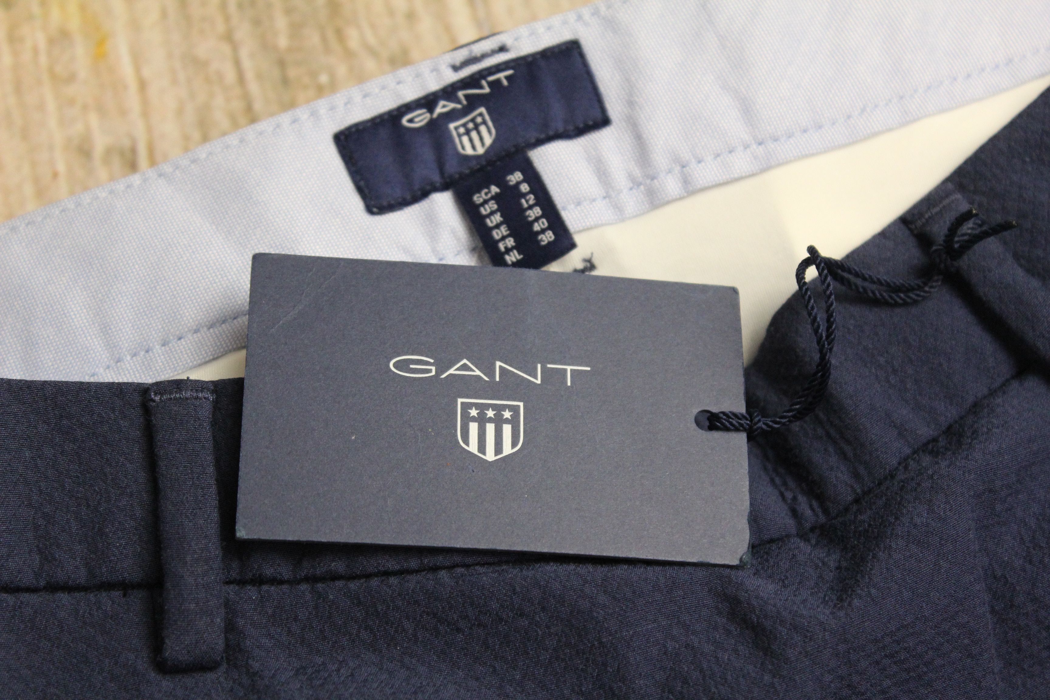 Gant Womens Gant Blue Mini Skirt Shorts Size UK 12 US 8 Size 30" / US 8 / IT 44 - 5 Thumbnail
