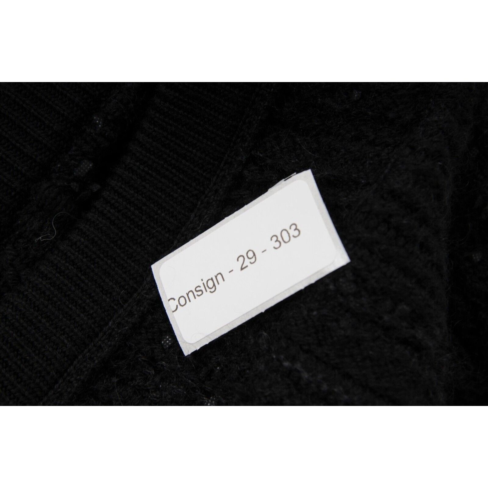 Saint Laurent Paris Hooded Oversized Cardigan Black Wool Mohair Size US M / EU 48-50 / 2 - 12 Thumbnail
