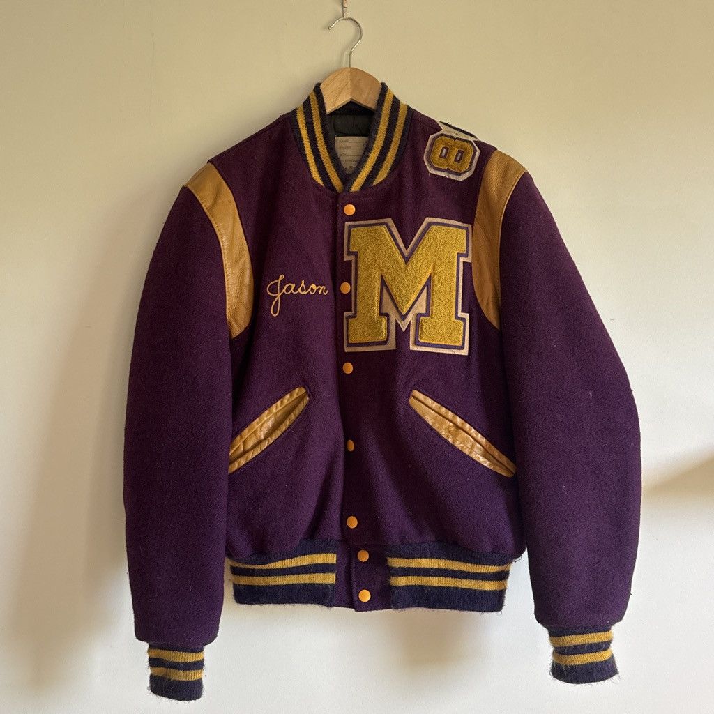 Delong vintage DeLong varsity jacket Size US L / EU 52-54 / 3 - 1 Thumbnail