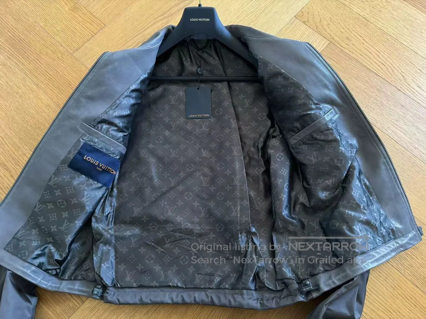 Louis Vuitton Louis Vuitton 1854 Embroidered Leather Jacket. Size US M / EU 48-50 / 2 - 3 Thumbnail