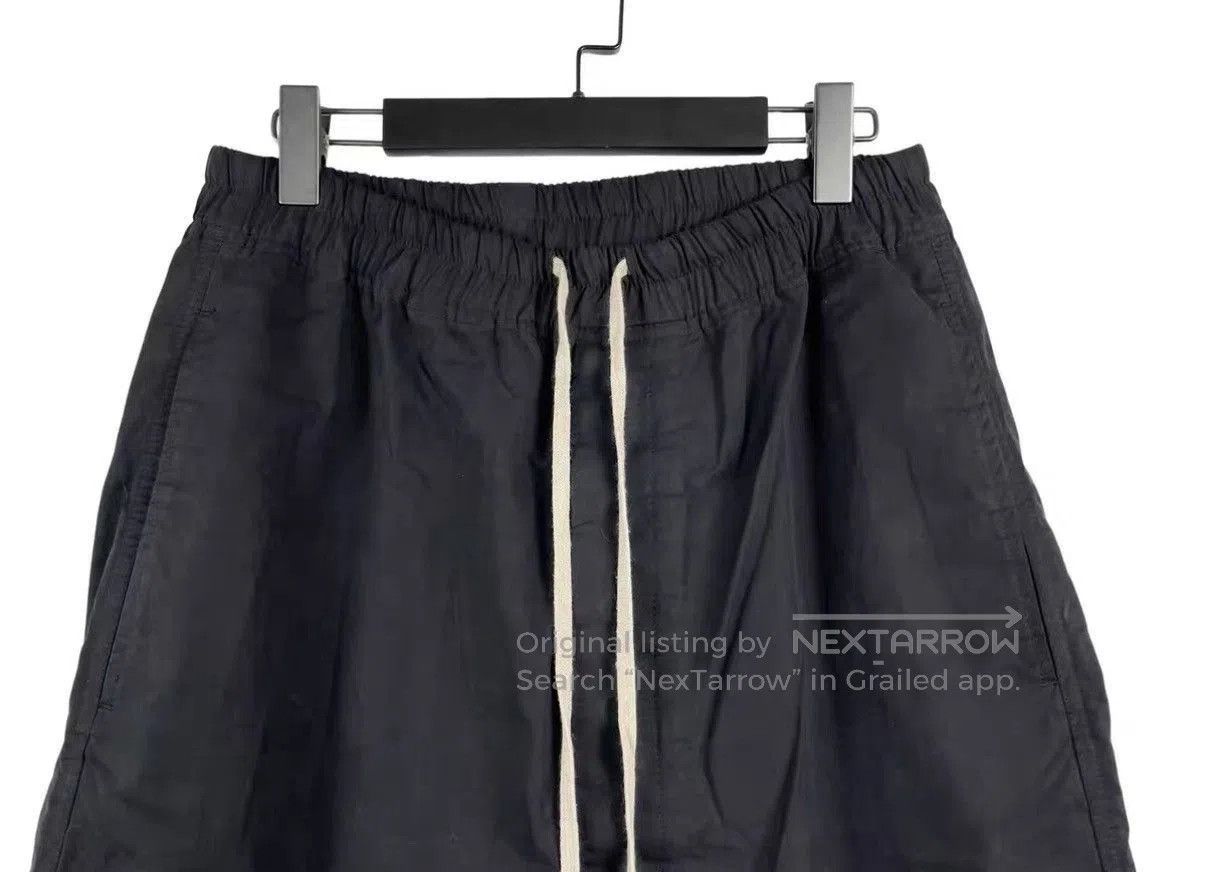 Rick Owens Black Drawstring Casual Shorts Size 36. Size US 36 / EU 52 - 3 Thumbnail