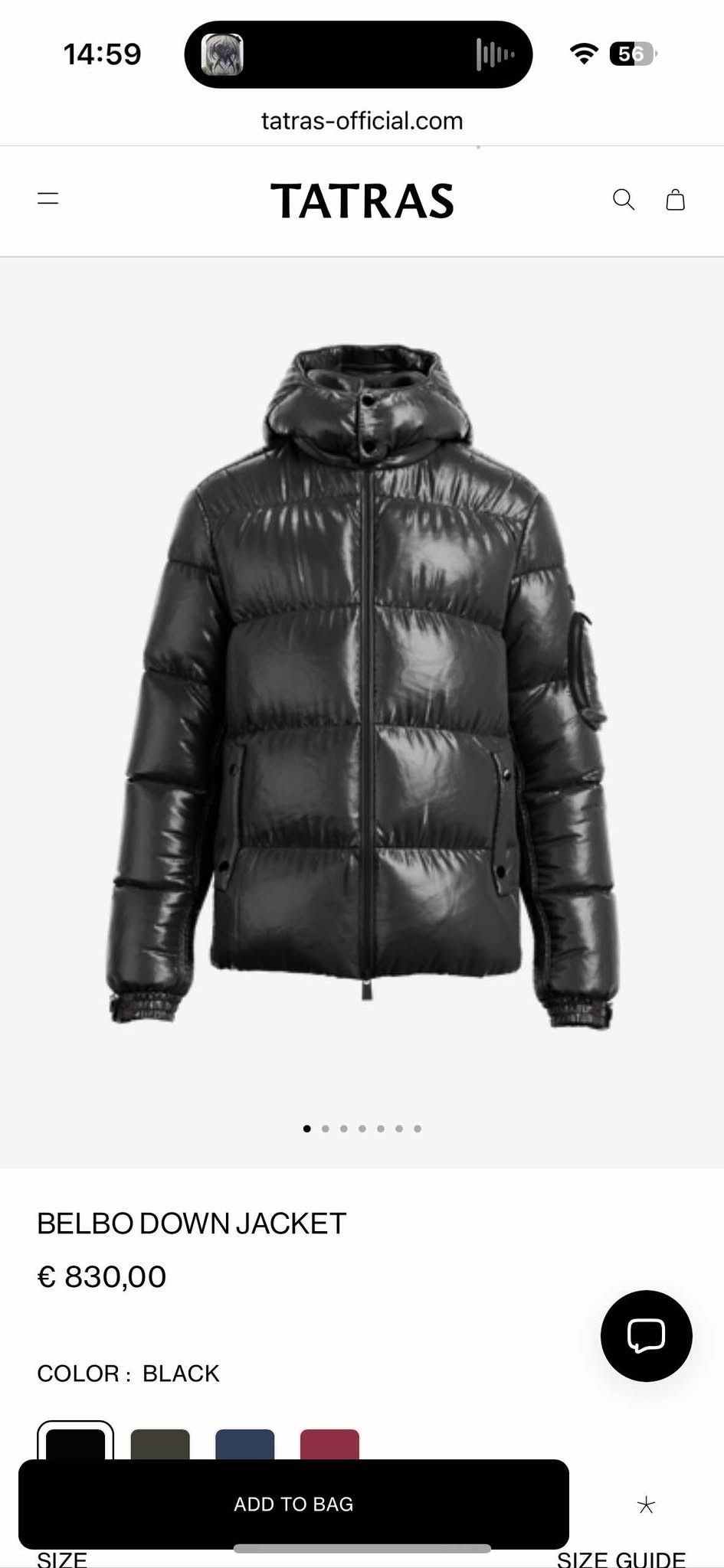 TATRAS Tatras Belbo Down jacket Size US M / EU 48-50 / 2 - 2 Thumbnail