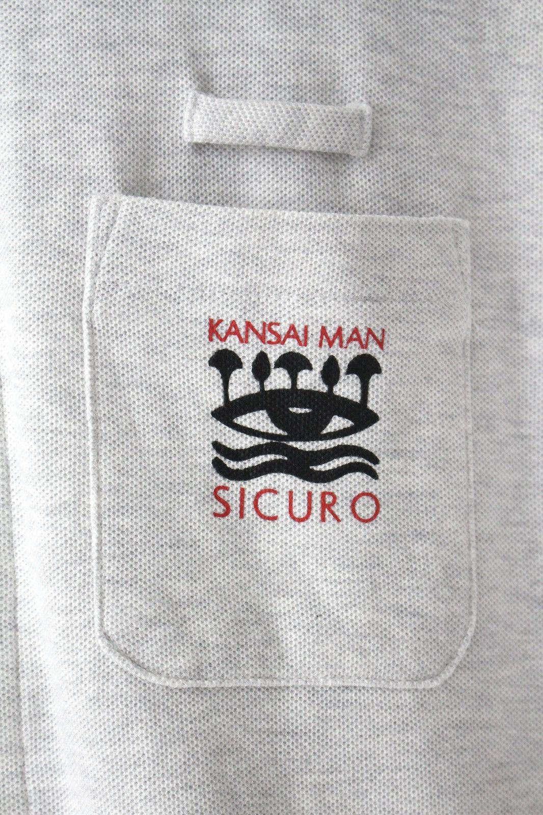 Kansai Yamamoto 1990S KANSAI YAMAMOTO SICURO COLOR-CODED PLACKET POLO Size US M / EU 48-50 / 2 - 6 Thumbnail