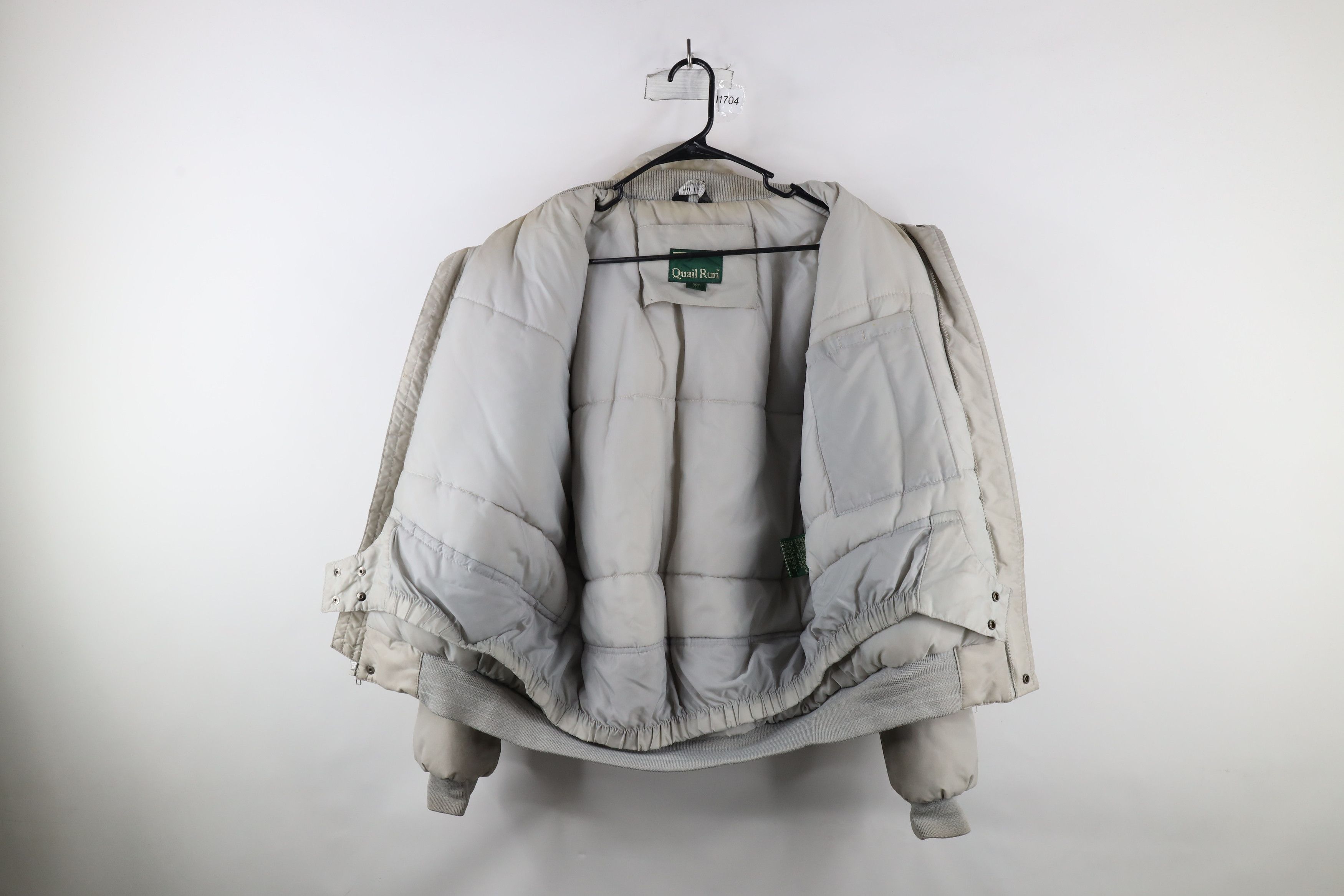 Vintage Vintage 70s Streetwear Striped Full Zip Puffer Jacket Size US L / EU 52-54 / 3 - 9 Thumbnail