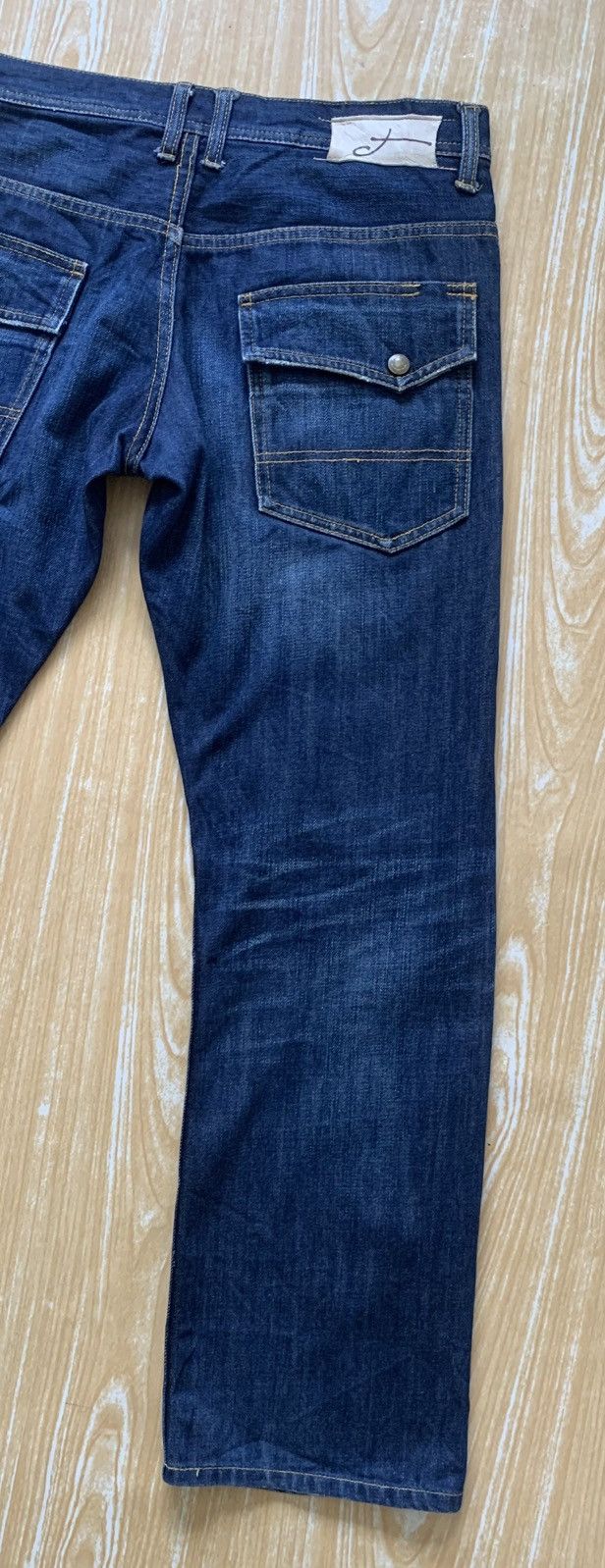 Issey Miyake × Tete Homme Rare..Tete Homme Denim Jeans Pants Size US 32 / EU 48 - 14 Thumbnail
